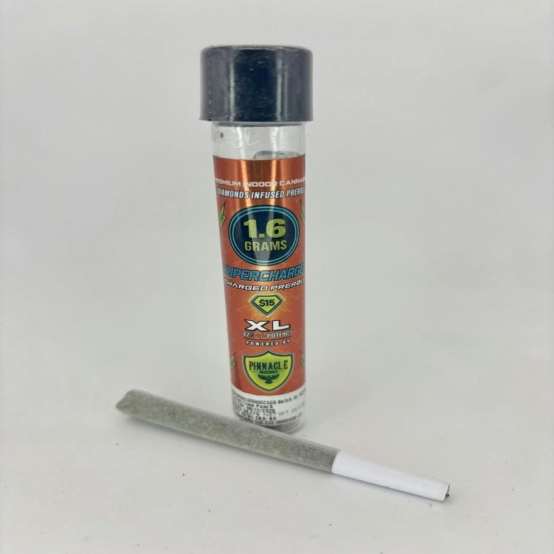 Supercharged Infused - Kiwi Lime Punch - one 1.6 gram Pre Roll