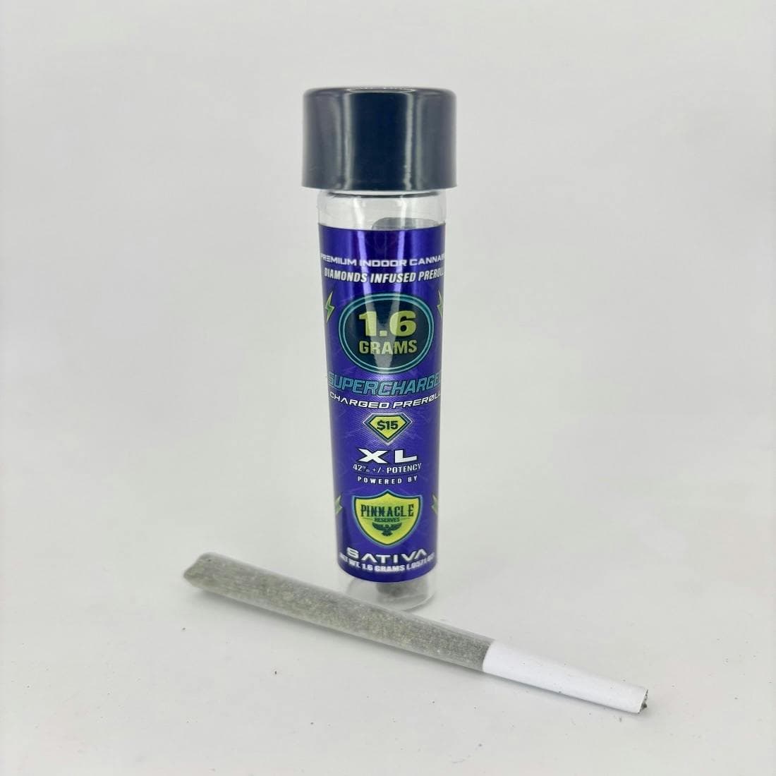 Supercharged Infused - Jelly Breath - one 1.6 gram Pre Roll
