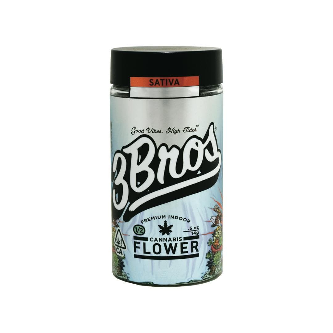 3 Bros | Indoor Flower | 14g | Strawberries & Cream | Sativa