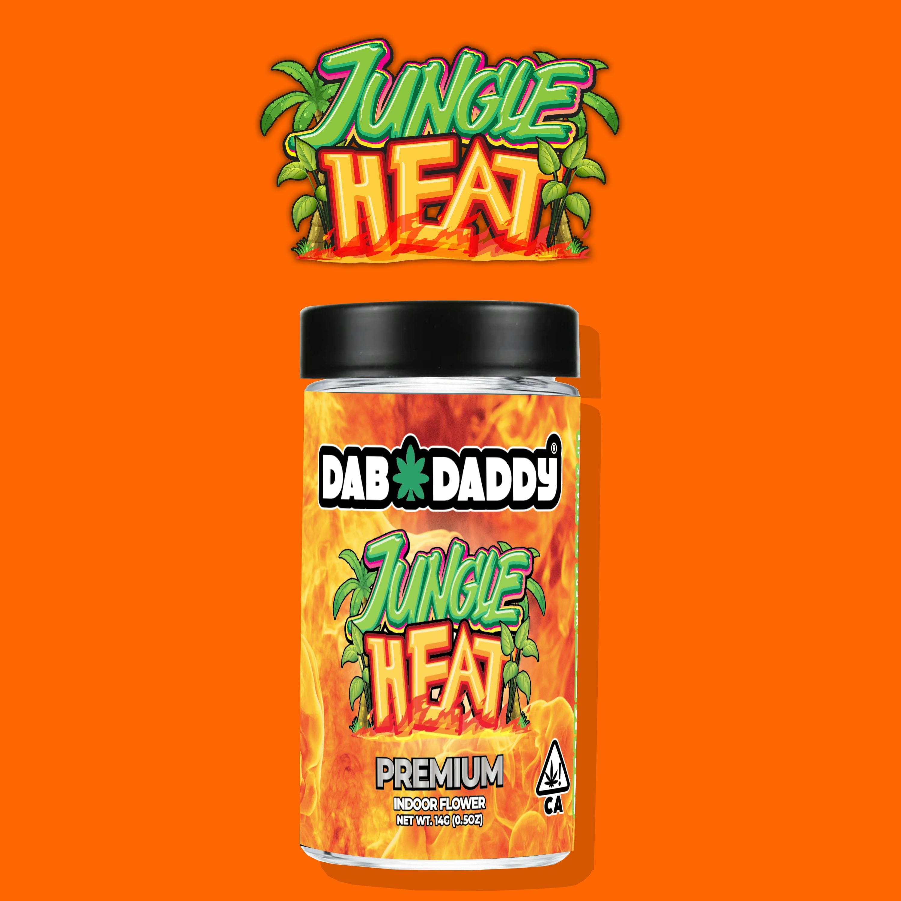 Jungle Heat Flower Dab Daddy® 14g Premium Indoor Flower
