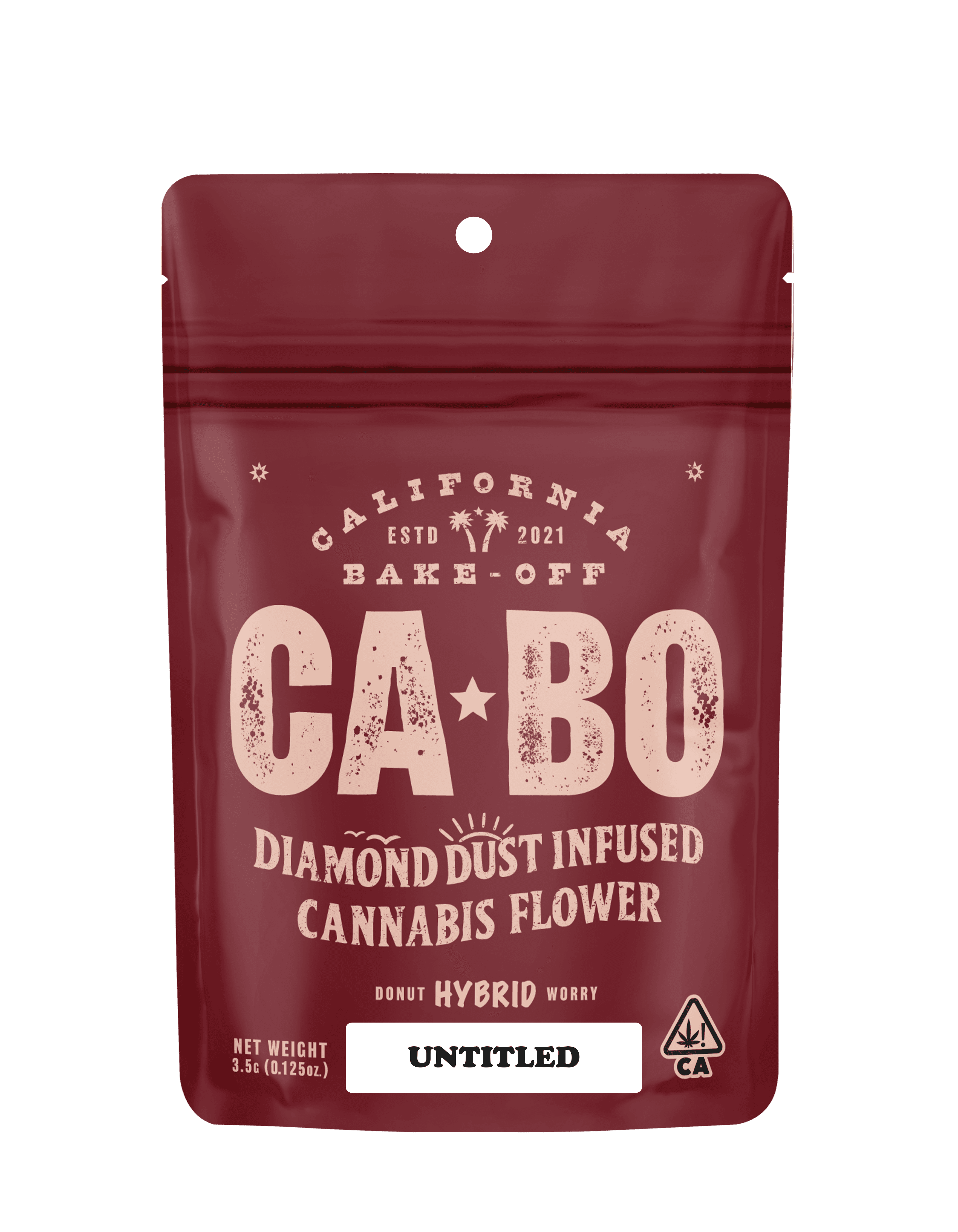 CABO Diamond Dust Infused 3.5g Flower - Untitled - Hybrid