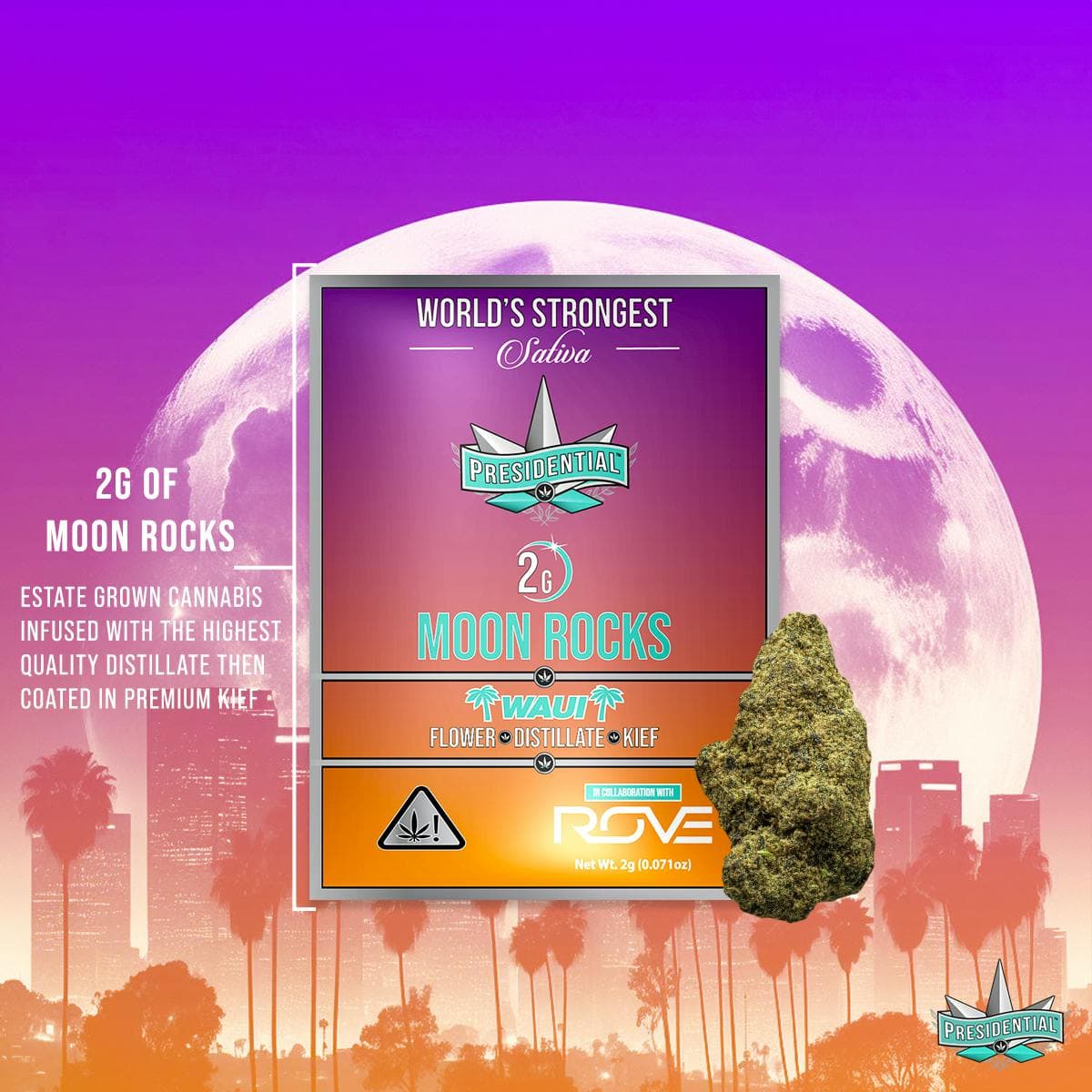 Presidential Moon Rocks - Waui 2g