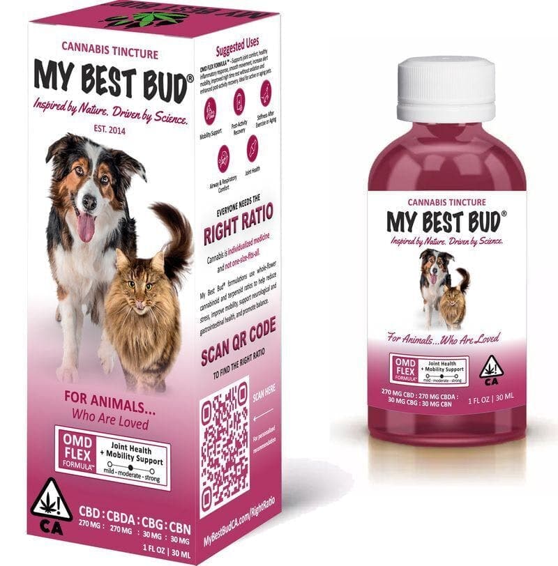 OMD Flex 270mg CBD:270mg CBDA:30mg CBG:30mg CBN 1 fl oz