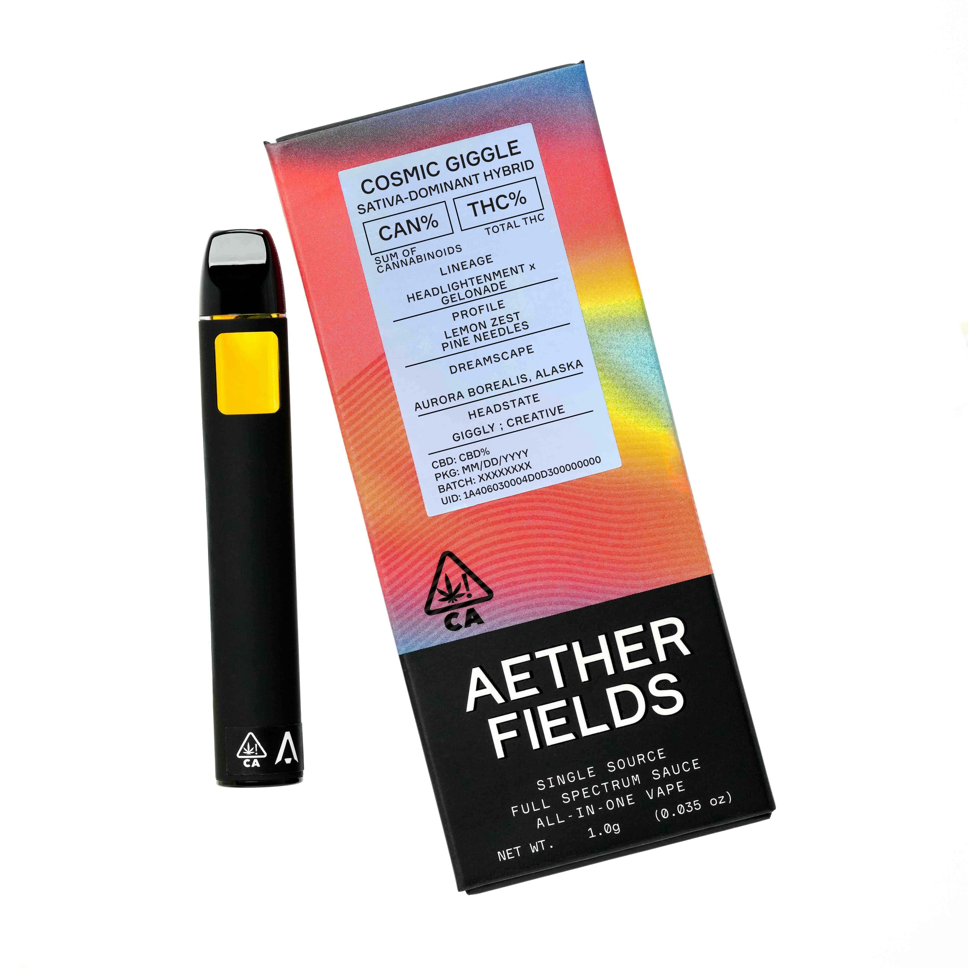 COSMIC GIGGLE | Sativa | AIO Full Spectrum Sauce 1g