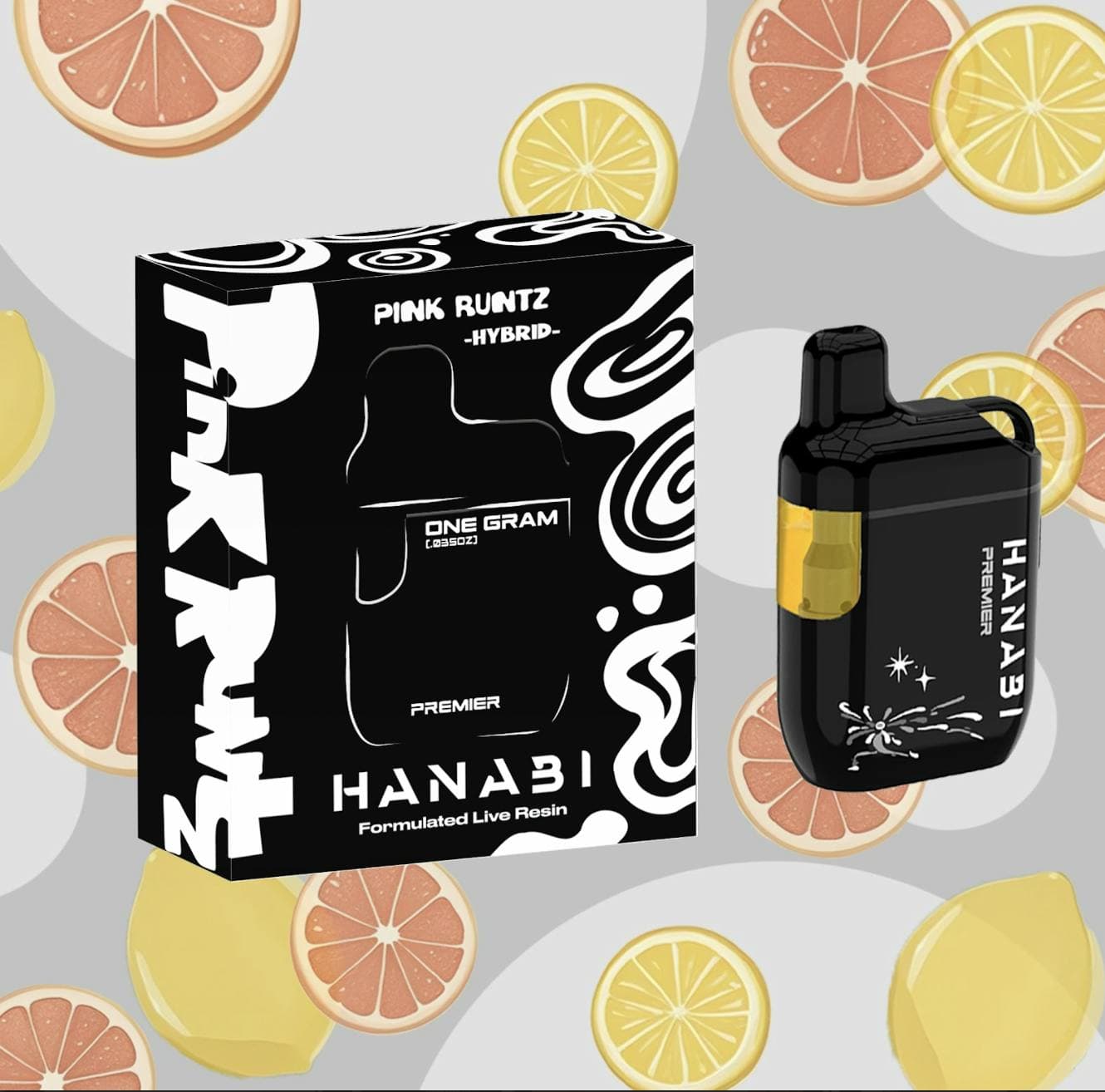 Hanabi | Pink Runtz | Premier Disposable | 1g