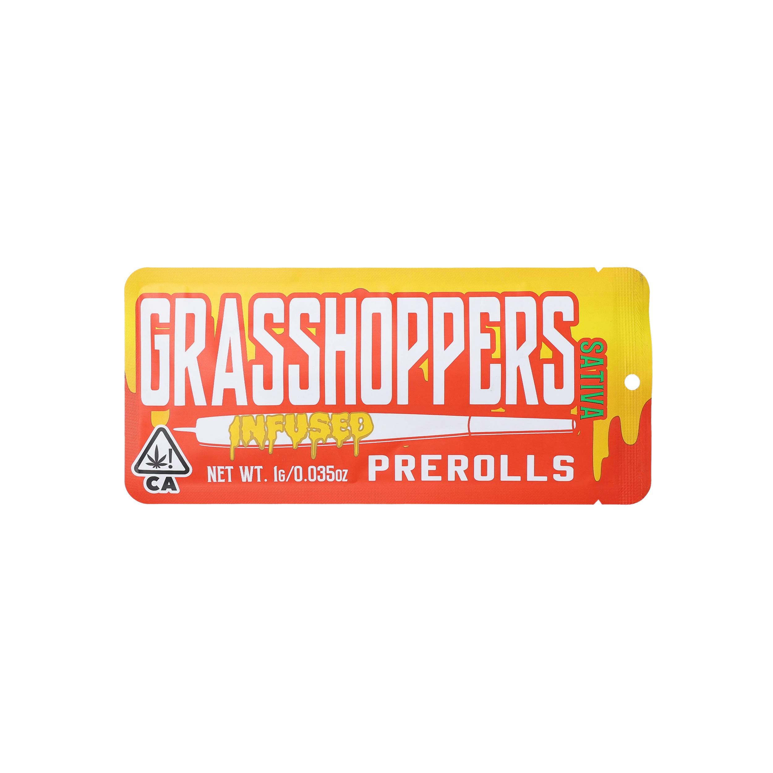 Grasshoppers - Infused Classic 1g Preroll -Sativa
