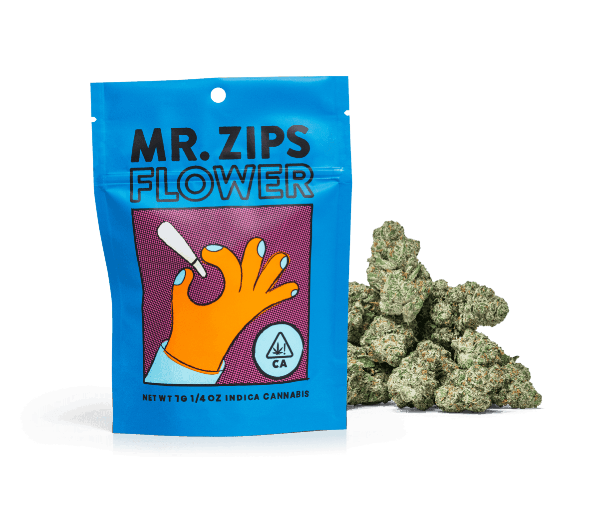 MR. ZIPS | Mule Fuel | Indica | Flower | 7g