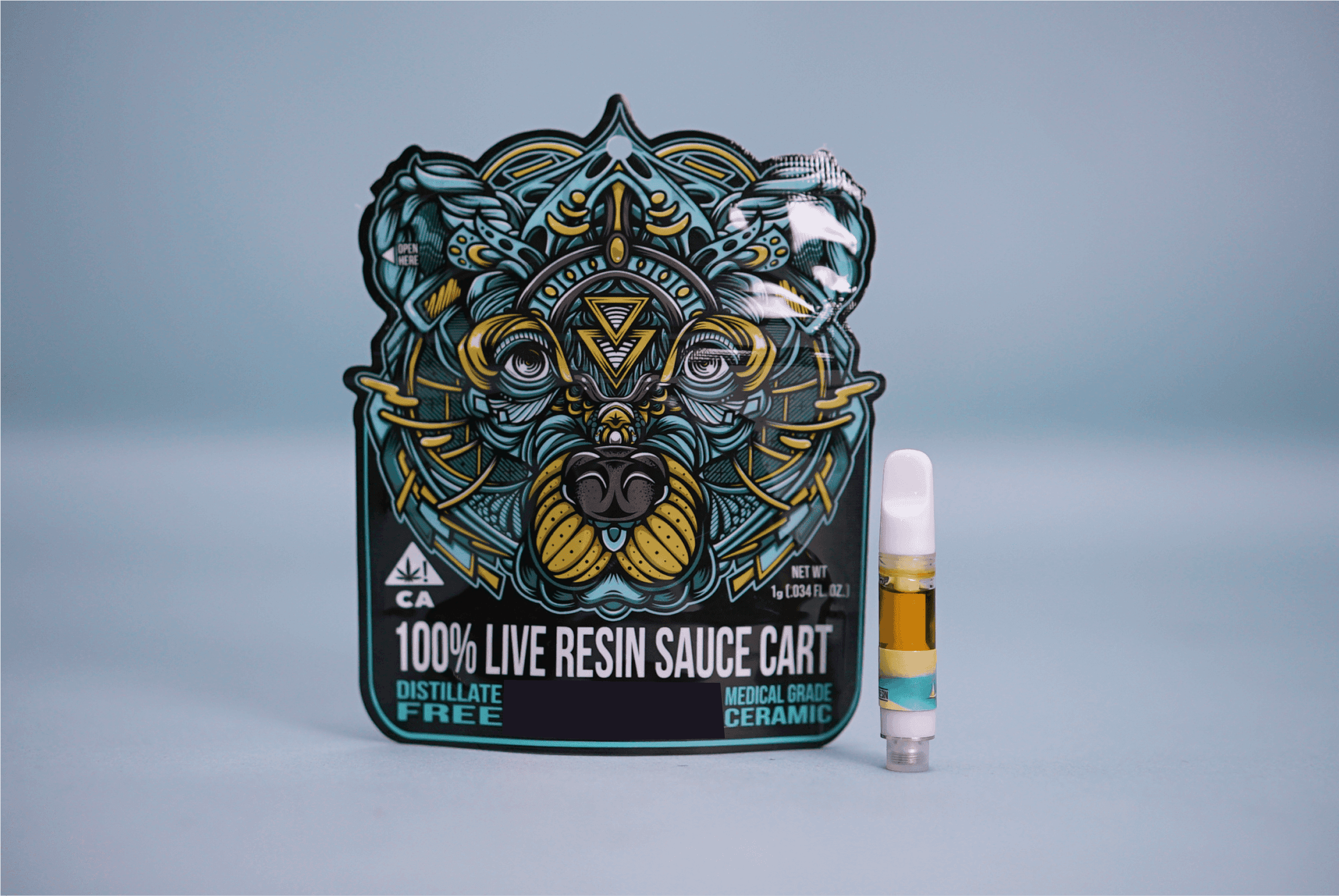 BEAR Labs - Moroccan Peaches - 510 Threaded Live Resin Cartridge