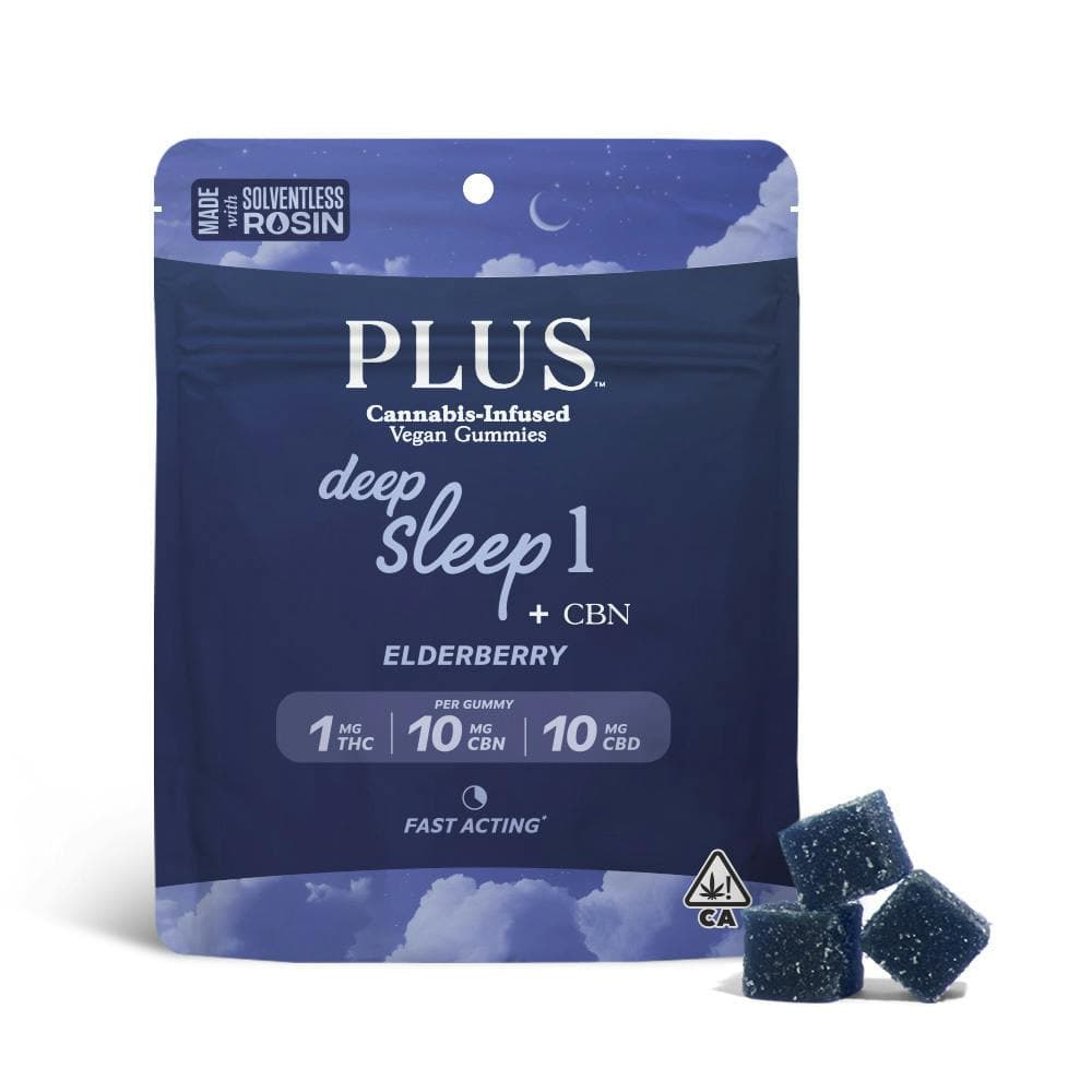 Elderberry Deep Sleep 1:10:10 Gummies [Solventless Rosin]