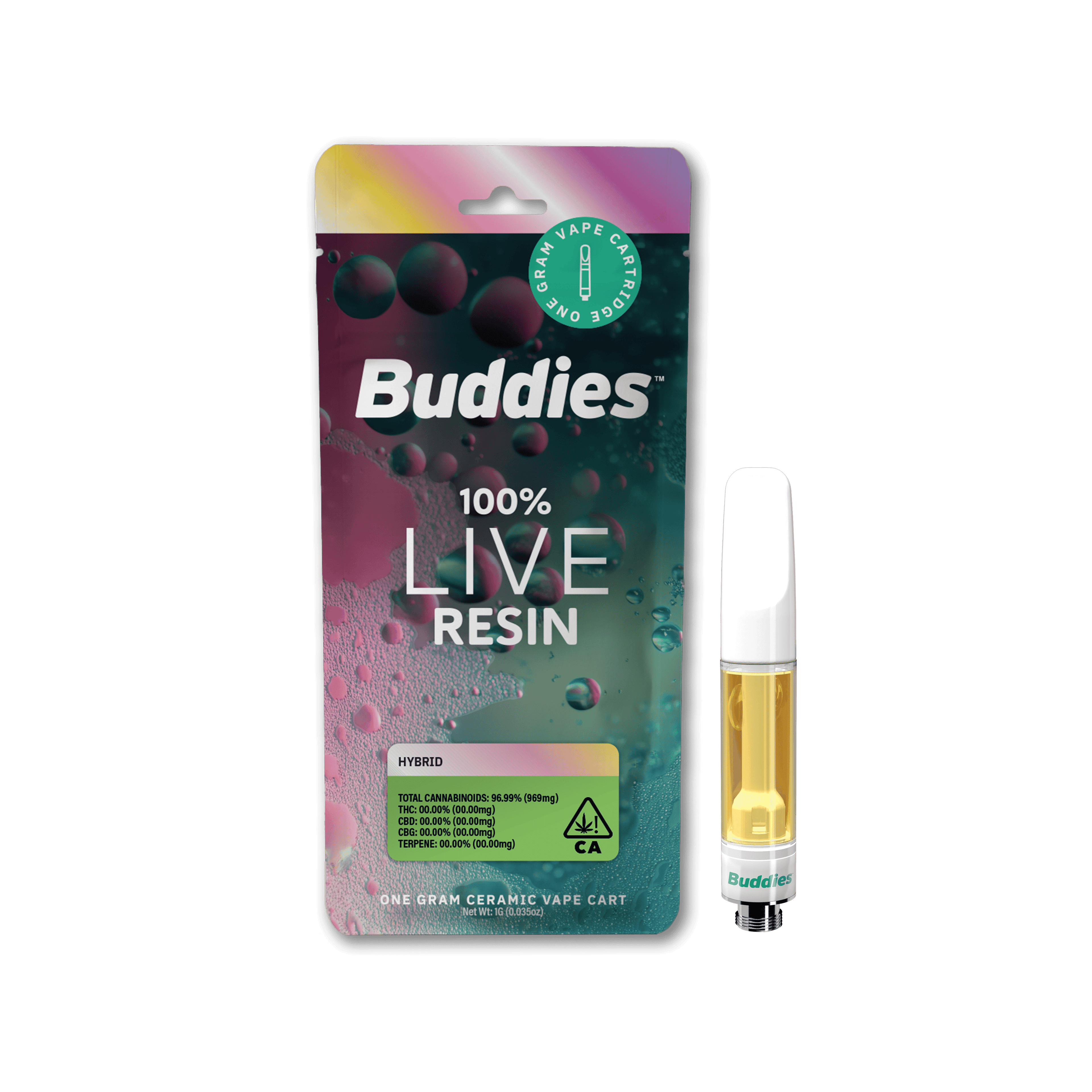 Live Resin | 1g Vape Cartridge | Honey Banana (H)