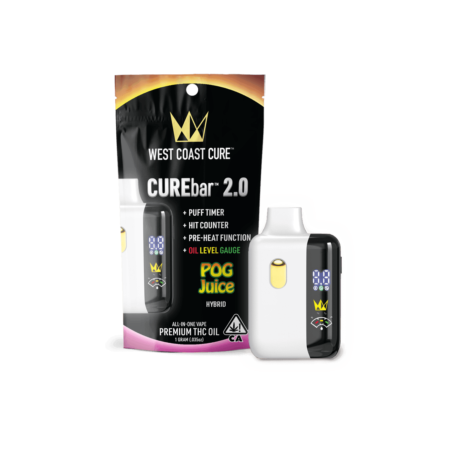 POG Juice - 1G CUREbar 2.0