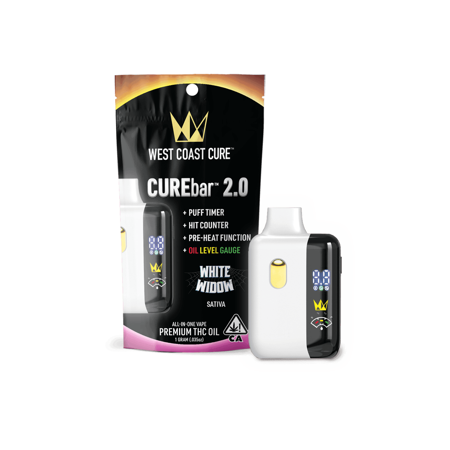 White Widow - 1G CUREbar 2.0