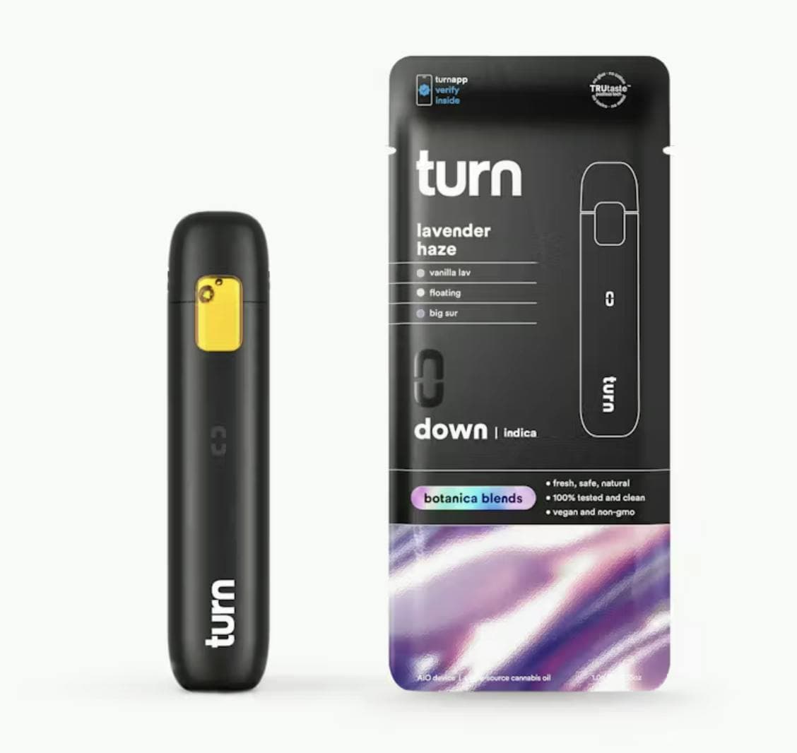 turn | Lavender Haze | Disposable | 1g