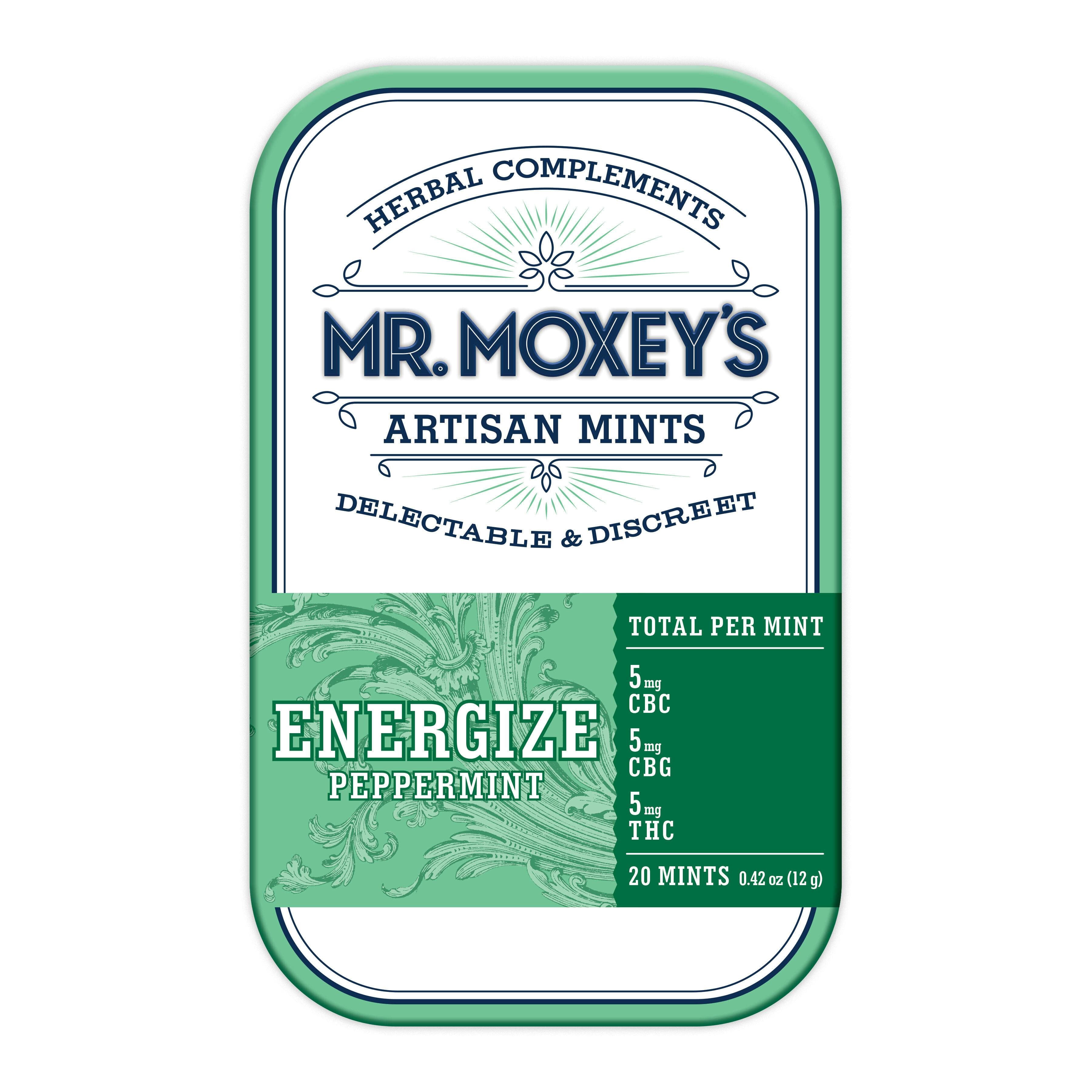 Energize 1:1:1 CBC + CBG Peppermint Mints (100mg CBC/ 100mg CBG/ 100mg THC)