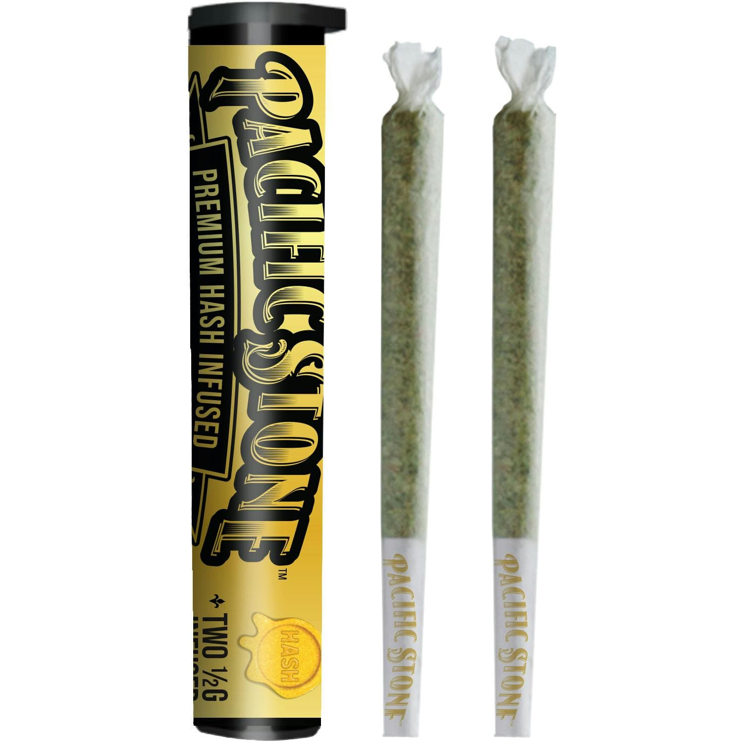Pacific Stone | 805 Glue | Hash Infused Joints | 0.5g each | 2pk