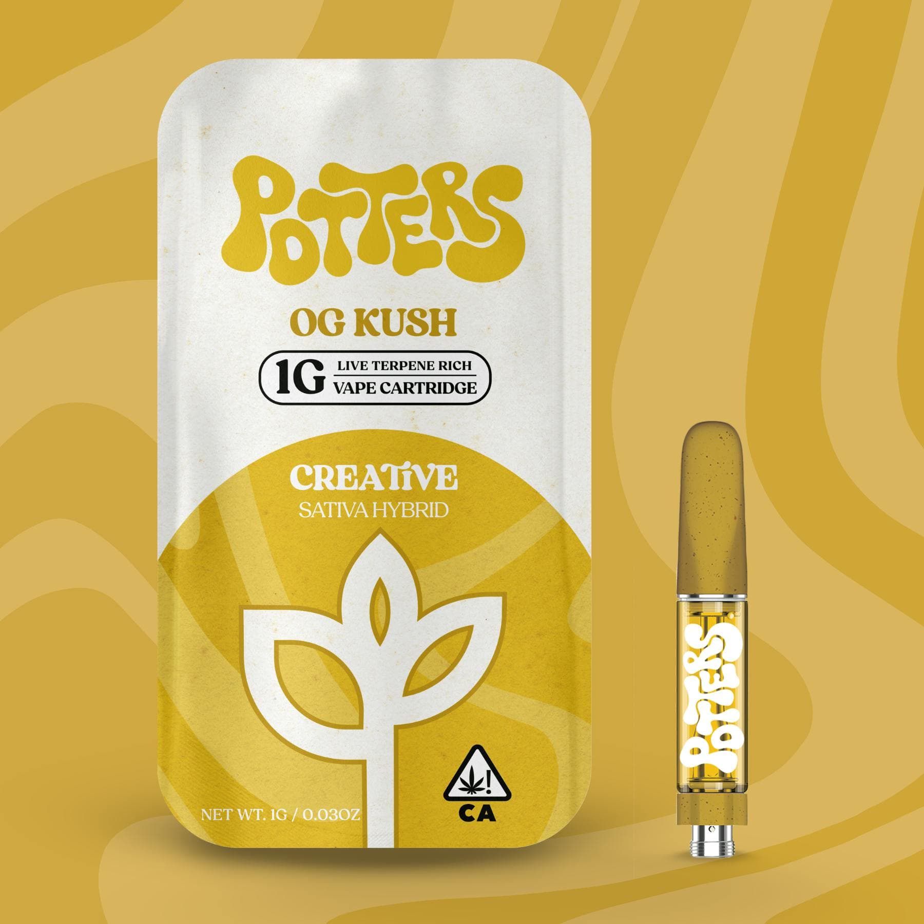 1g | Live Resin Vape Cartridge | OG Kush