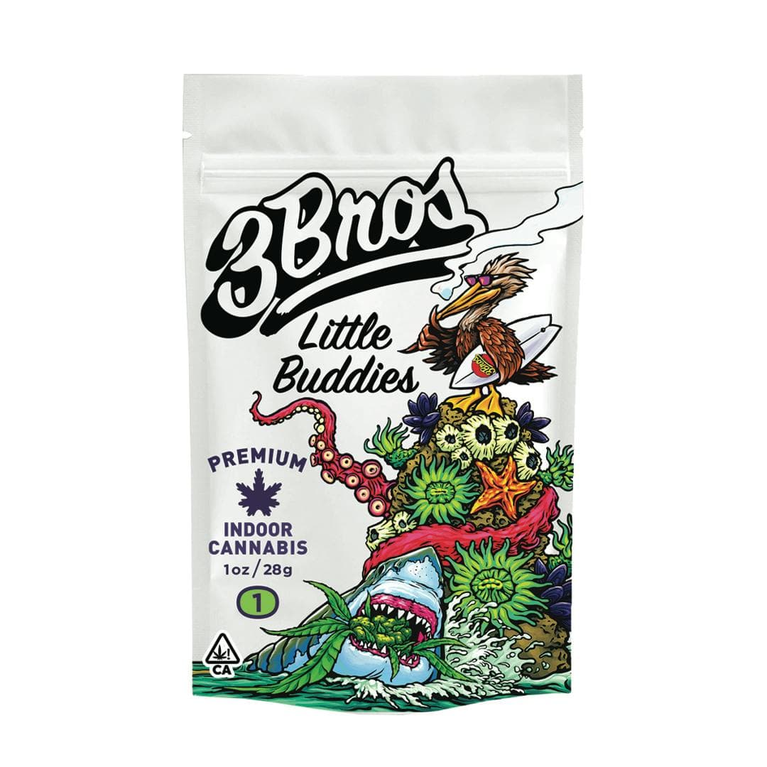 3 Bros | Indoor Flower | 28g | Citrus Zest | Hybrid