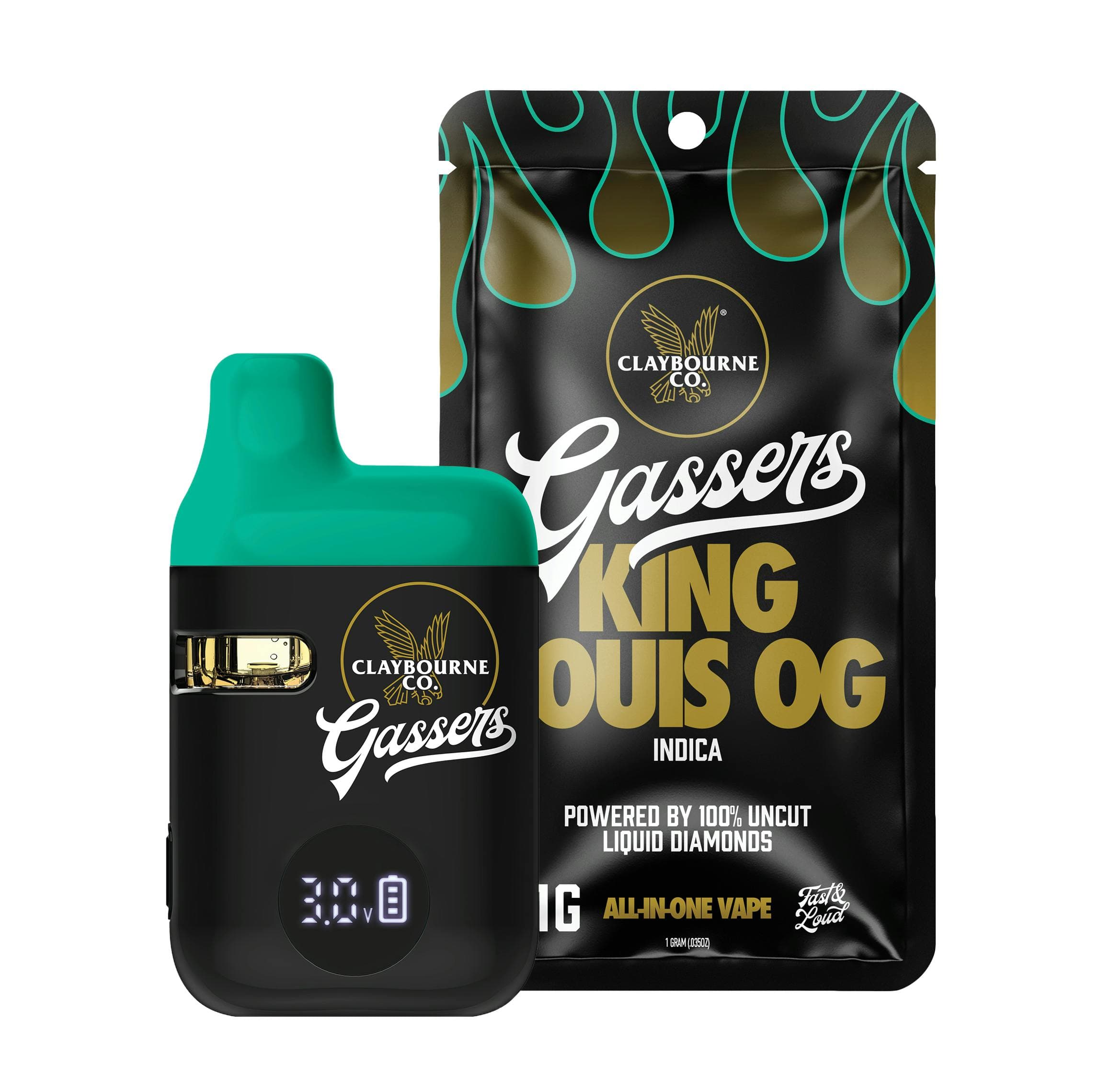 KING LOUIS OG GASSERS DISPOSABLE [1000MG]