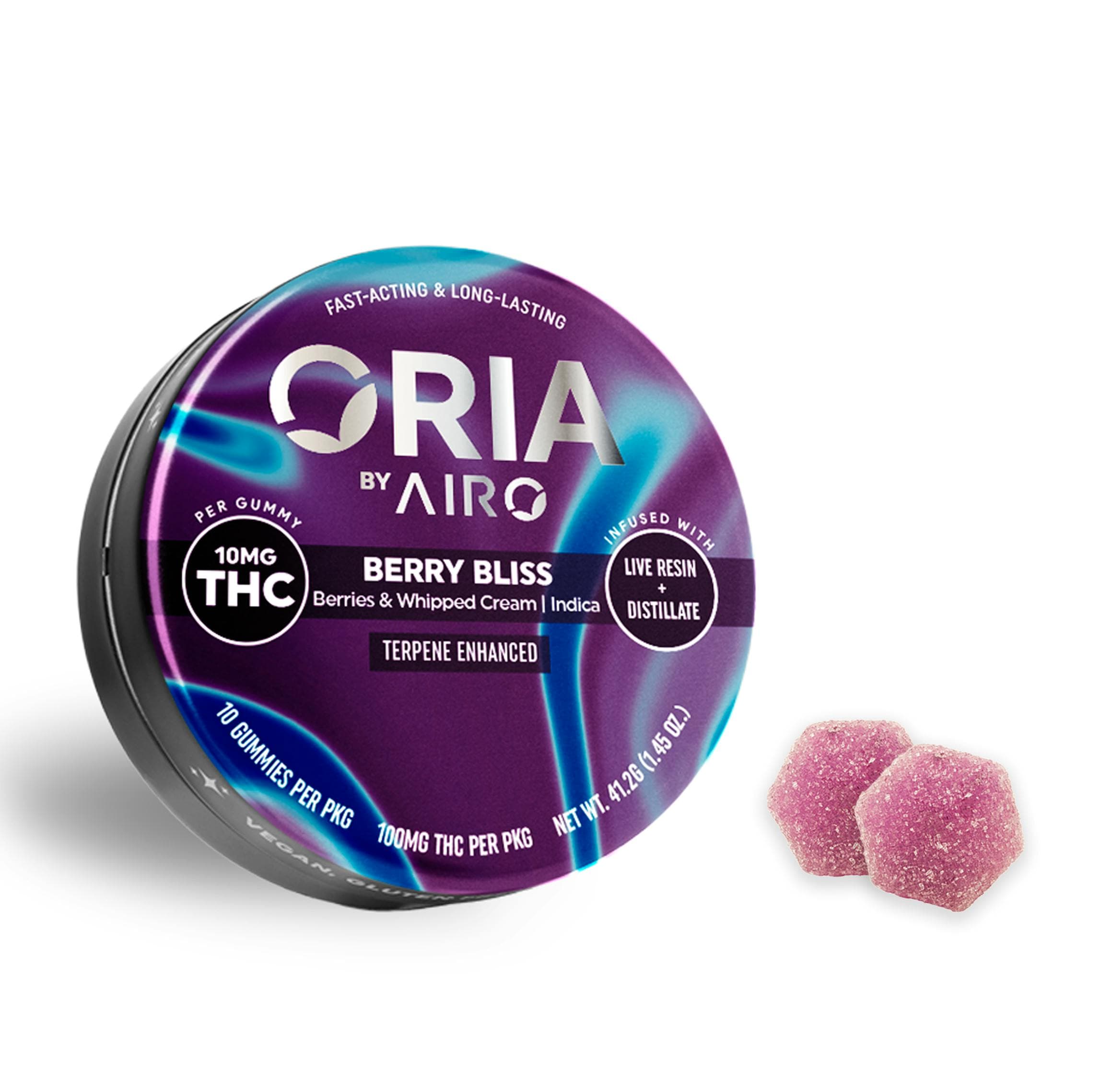 BERRY BLISS GUMMIES 10PC [100MG]