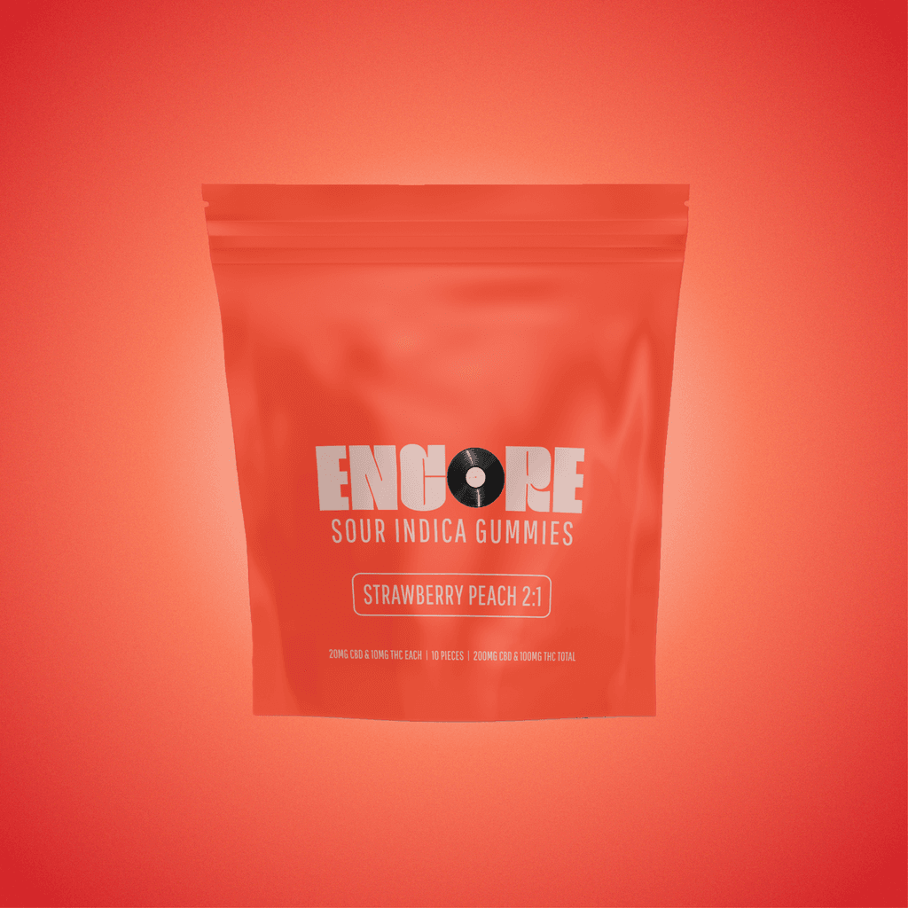 Sour Strawberry Peach 2:1 CBD:THC