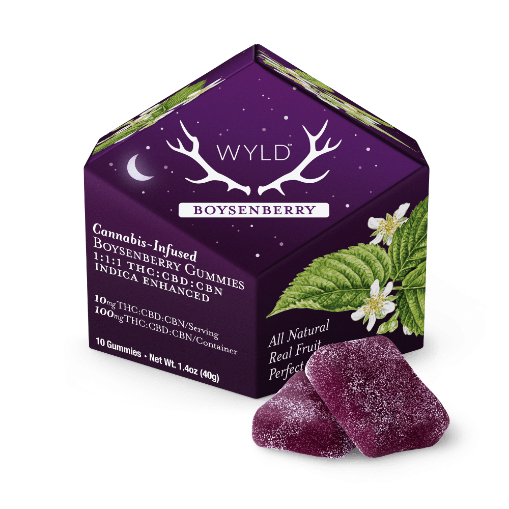 Boysenberry 1:1:1 CBD:CBN:THC