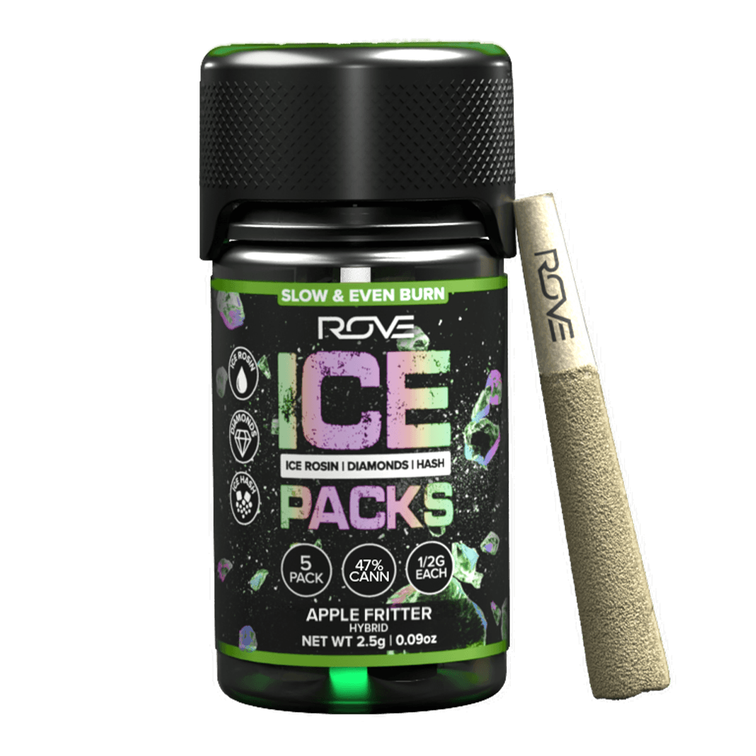 Apple Fritter- Infused Ice Packs (Rosin, Hash, and Diamonds) [5x 0.5g]