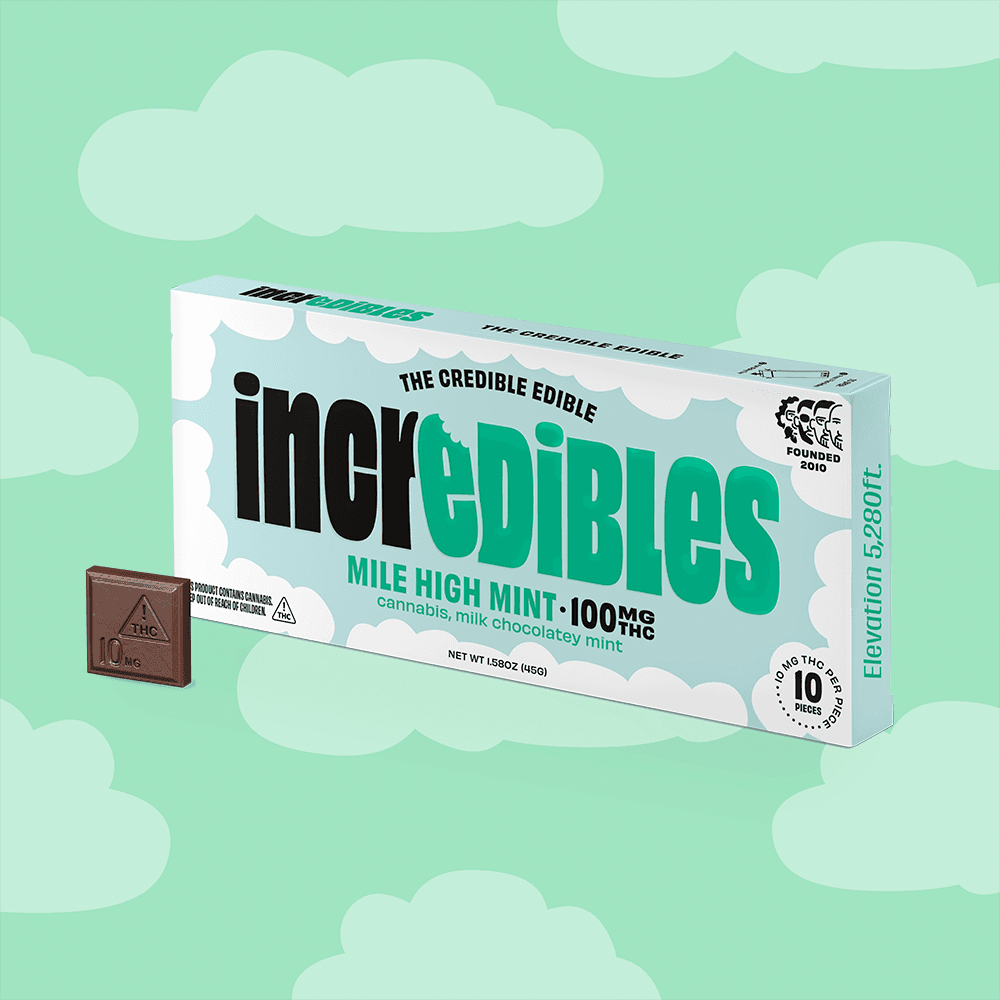 Mile High Mint Bar [10pk] (100mg)