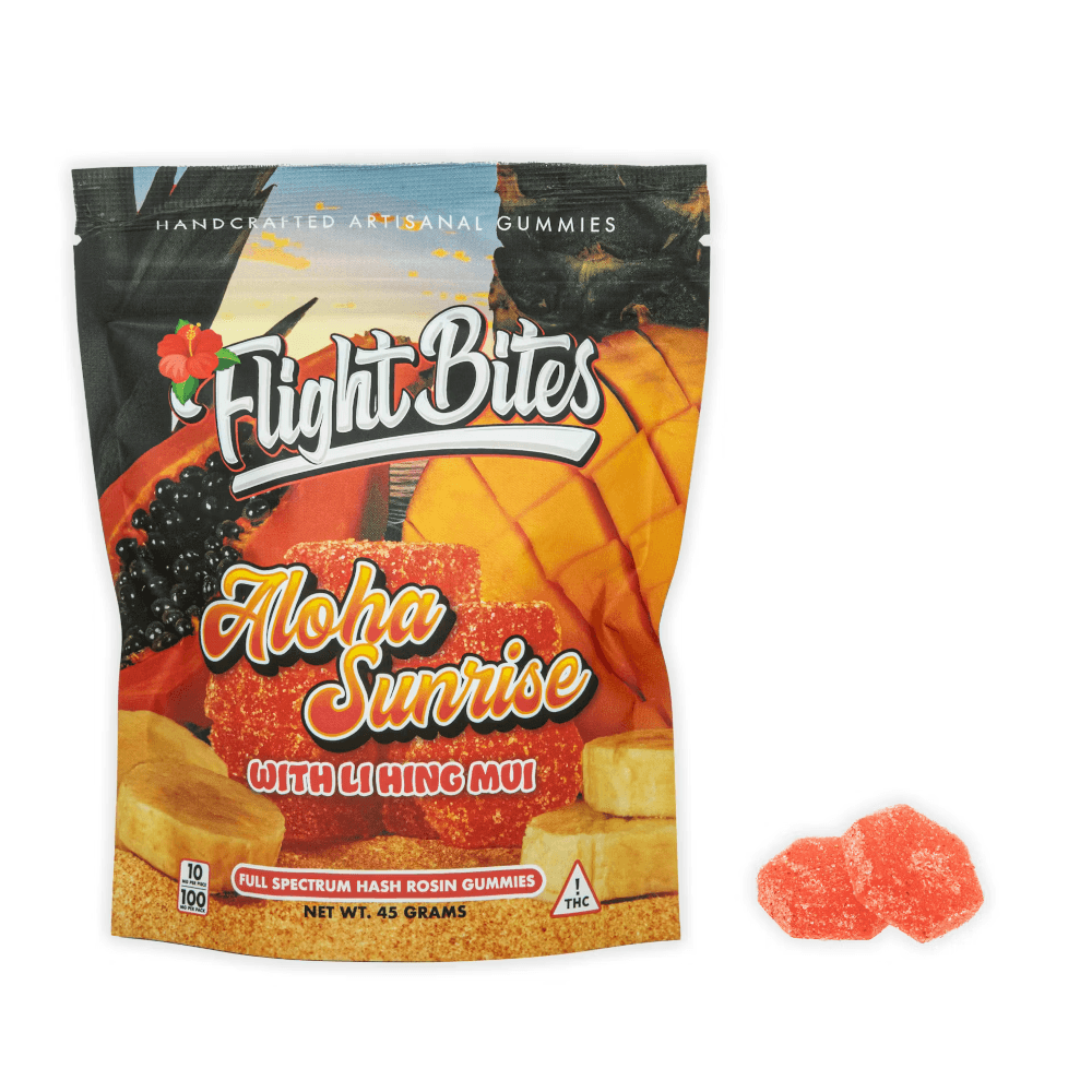 Aloha Sunrise Hash Rosin Gummies [10pk] (100mg)