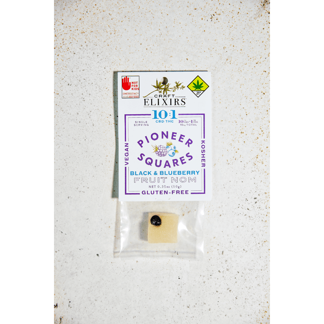 10:1 Gummies Black & Blueberry [Single] (10mg CBD/1mg THC)