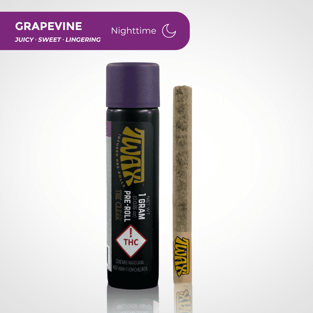 The Clear TWAX Infused Pre-roll 1g | Grapevine