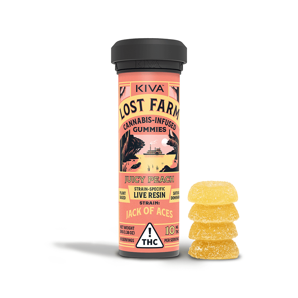 Juicy Peach x Jack of Aces [10pk] (100mg)