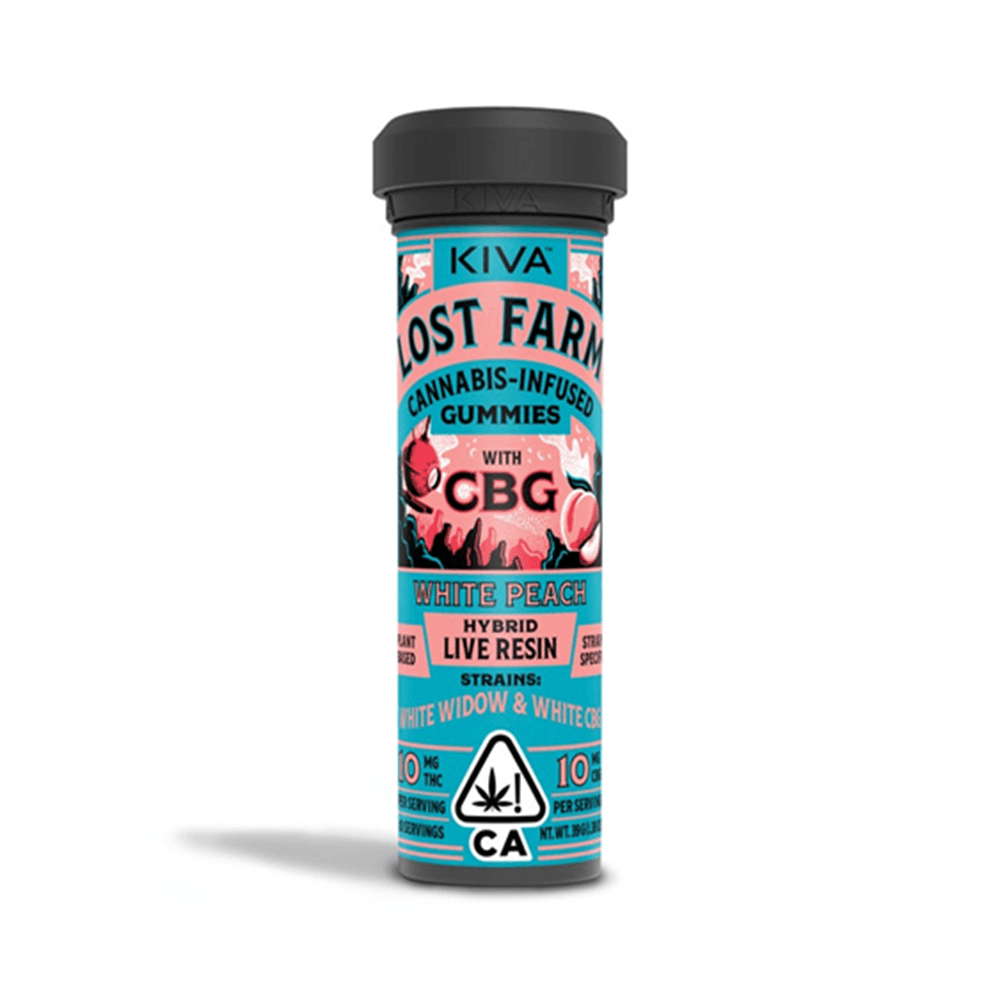 1:1 White Peach CBG x White Widow [10pk] (100mg CBG/100mg THC)