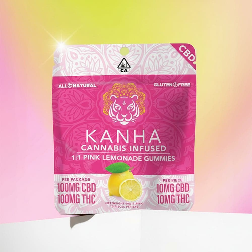 1:1 Pink Lemonade [10pk] (100mg CBD/100mg THC)