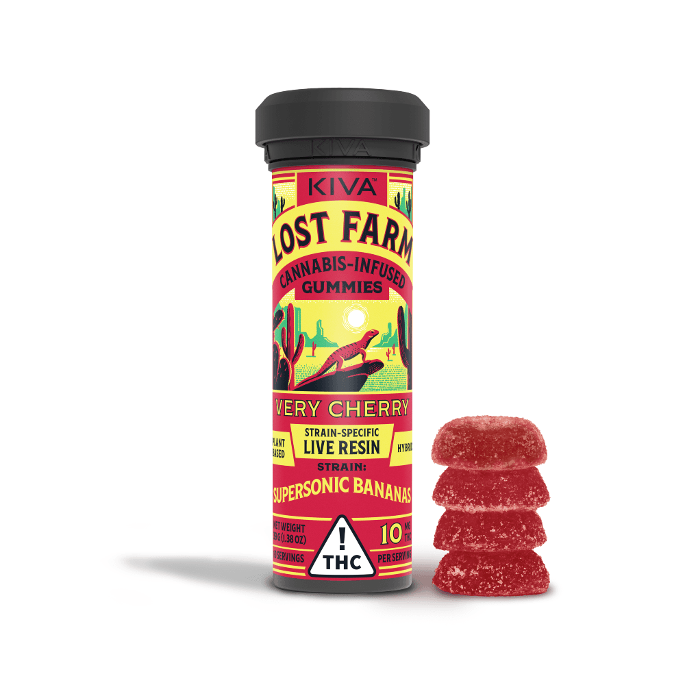 Very Cherry x Supersonic Bananas [10pk] (100mg)