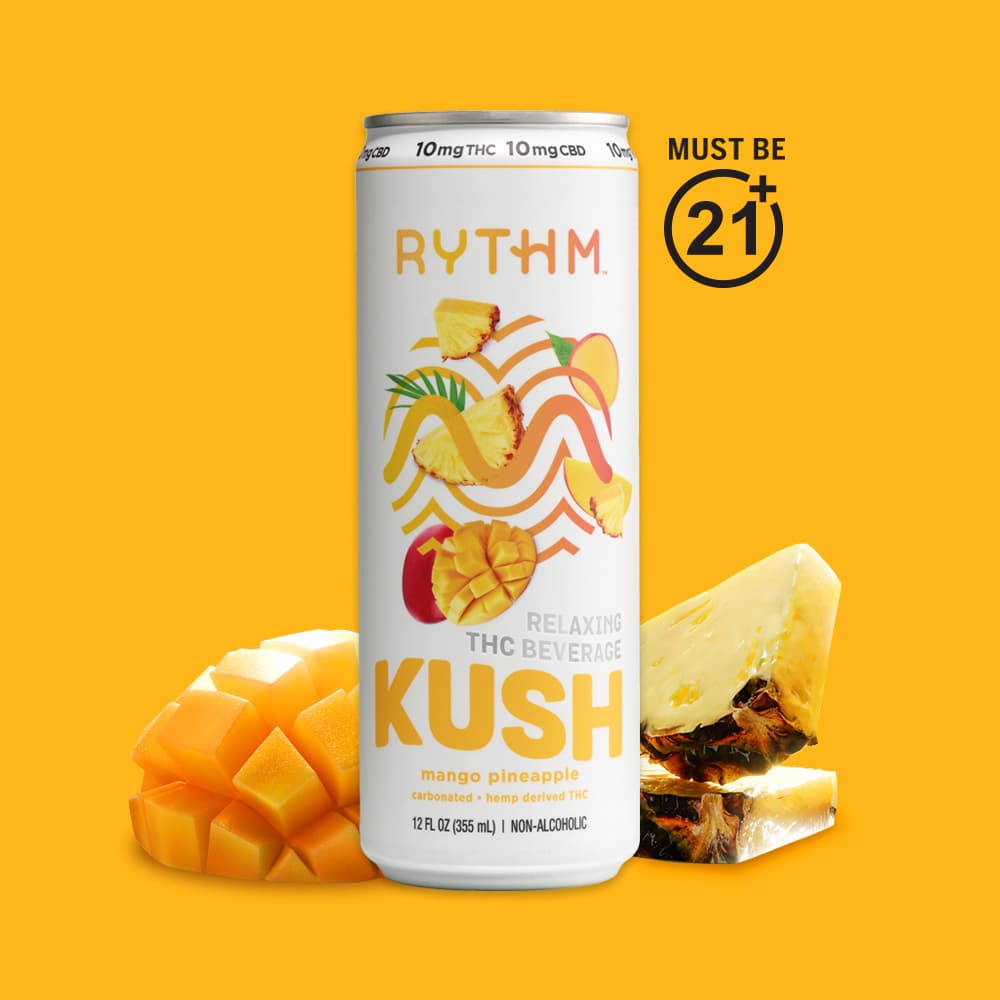 Kush Mango Pineapple [12oz] (10mg THC/10mg CBD)