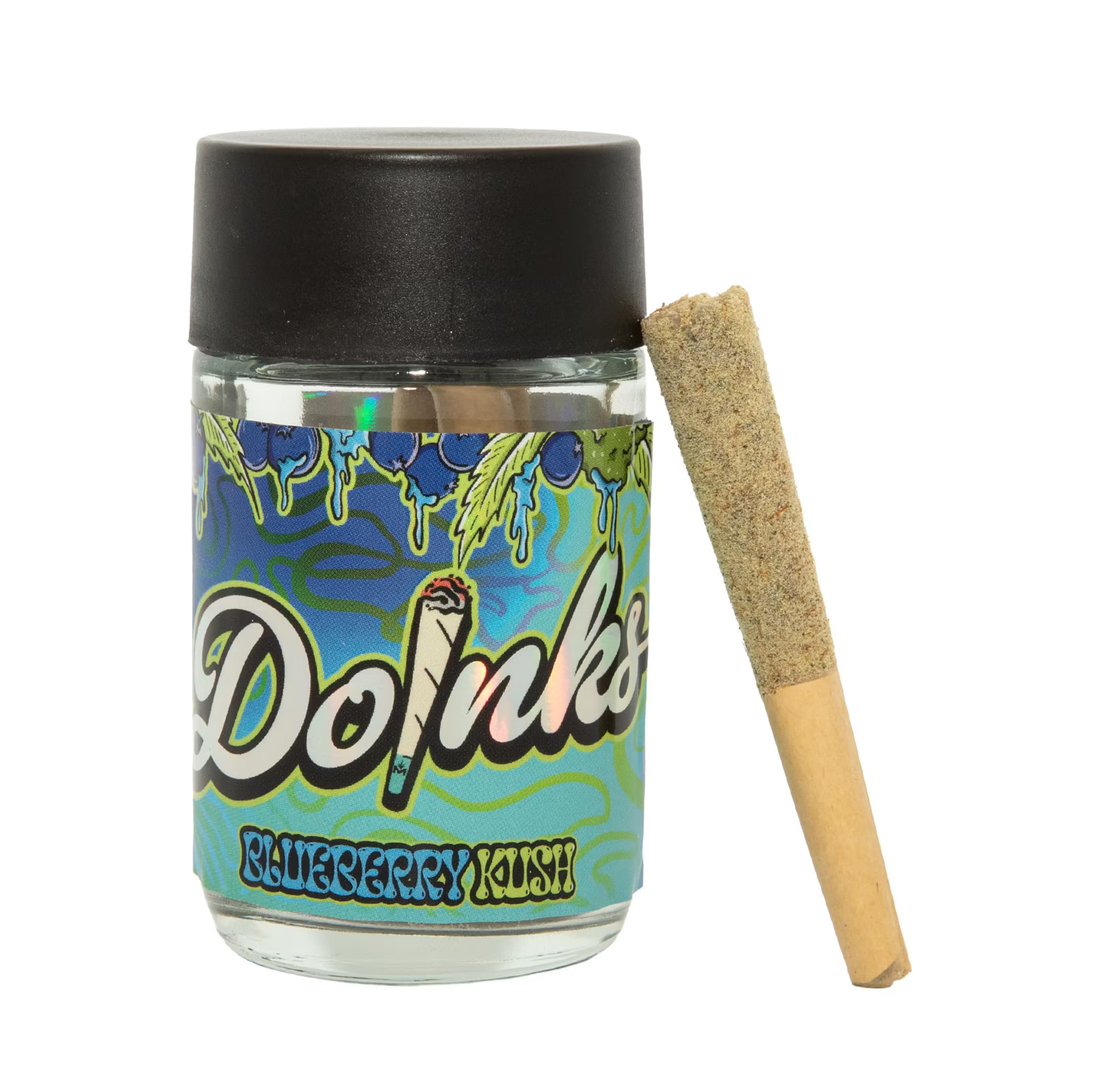 Doinks Blueberry Kush Live Resin Infused Pre-Roll Multipack 0.5g 4pk