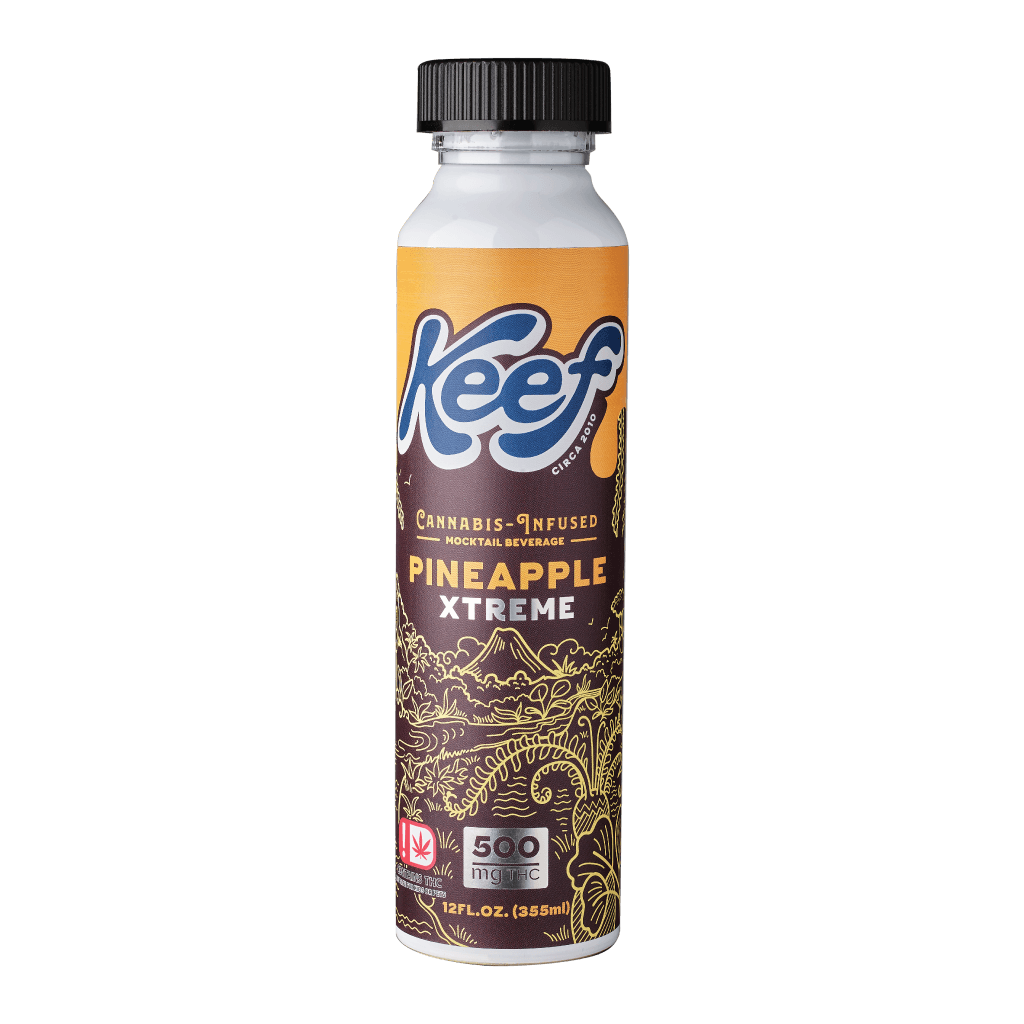 Keef Pineapple Xtreme Mocktail 500mg 11.5oz - MED M0999