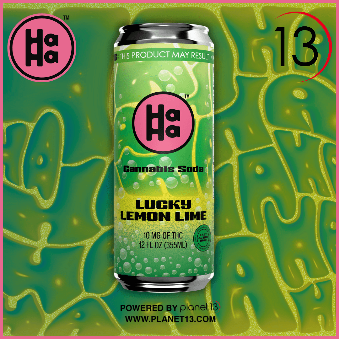 HaHa Lucky Lemon Lime 10mg Beverage