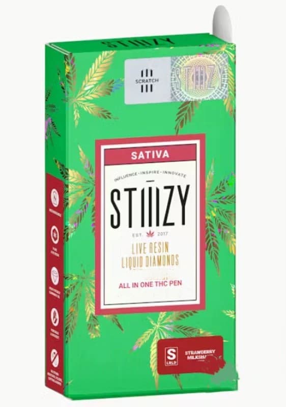 STIIIZY | Strawberry Milkshake LR LD Disposable 0.95g