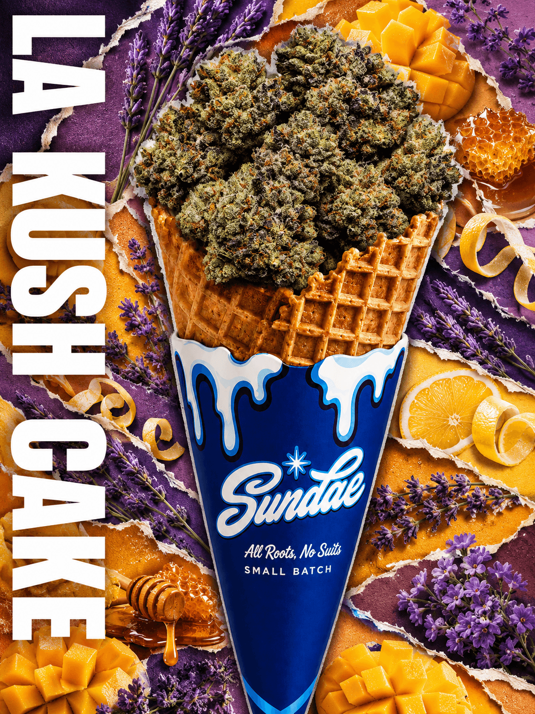 Sundae Co. LA Kush Cake (I) Flower 3.5g