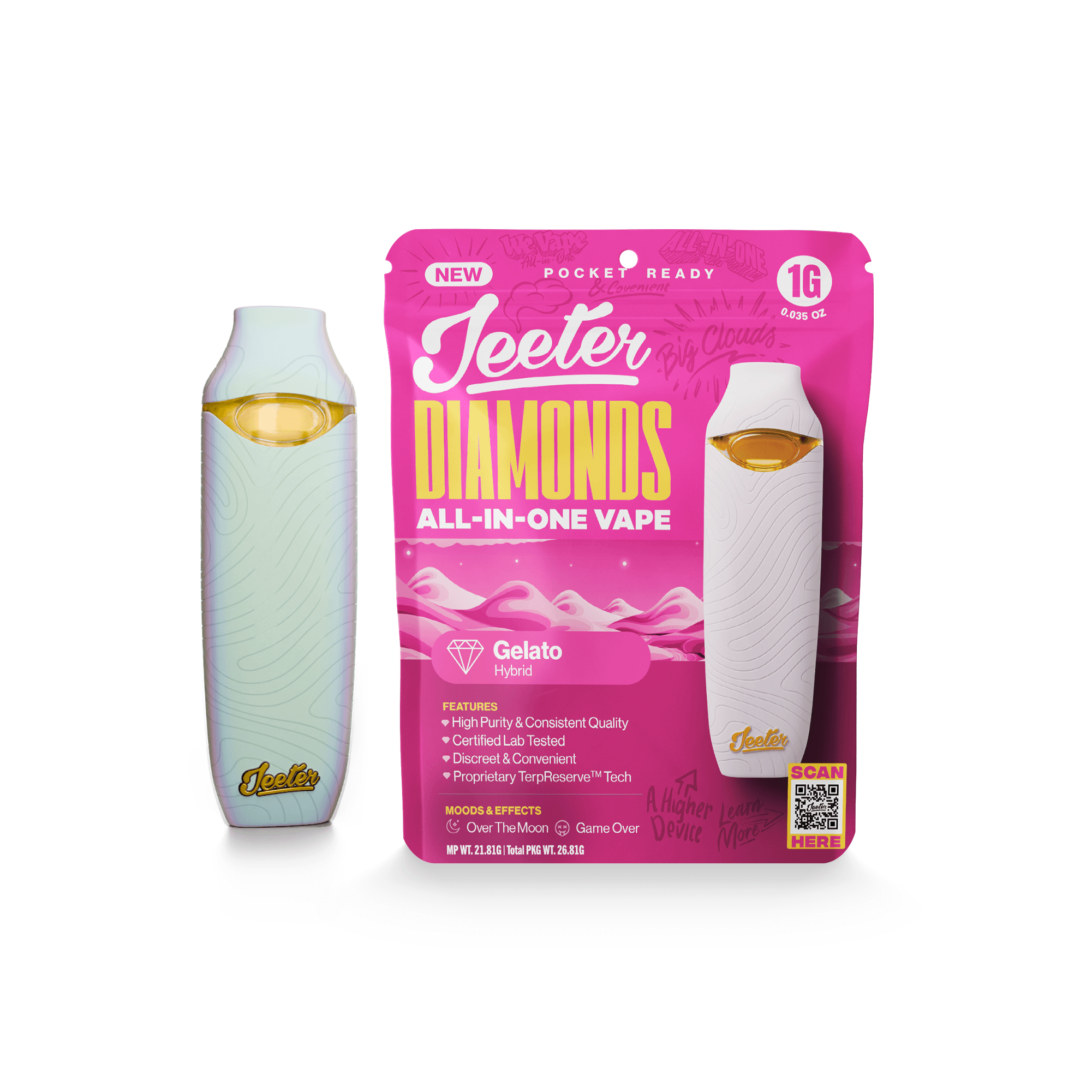Jeeter - AIO Liquid Diamond - Gelato (H) (1.0g)