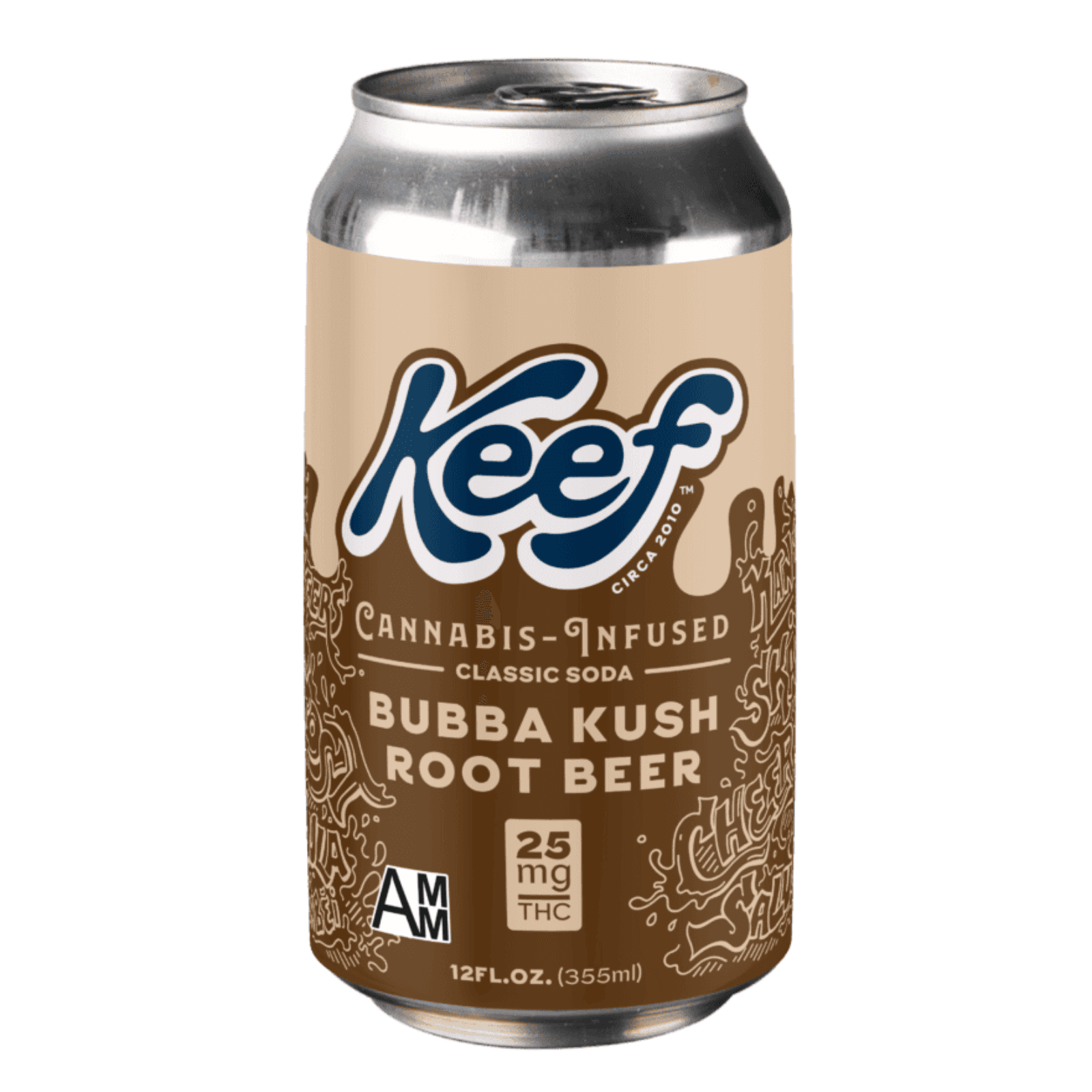 Keef Bubba Rootbeer Xtreme Beverage 100mg