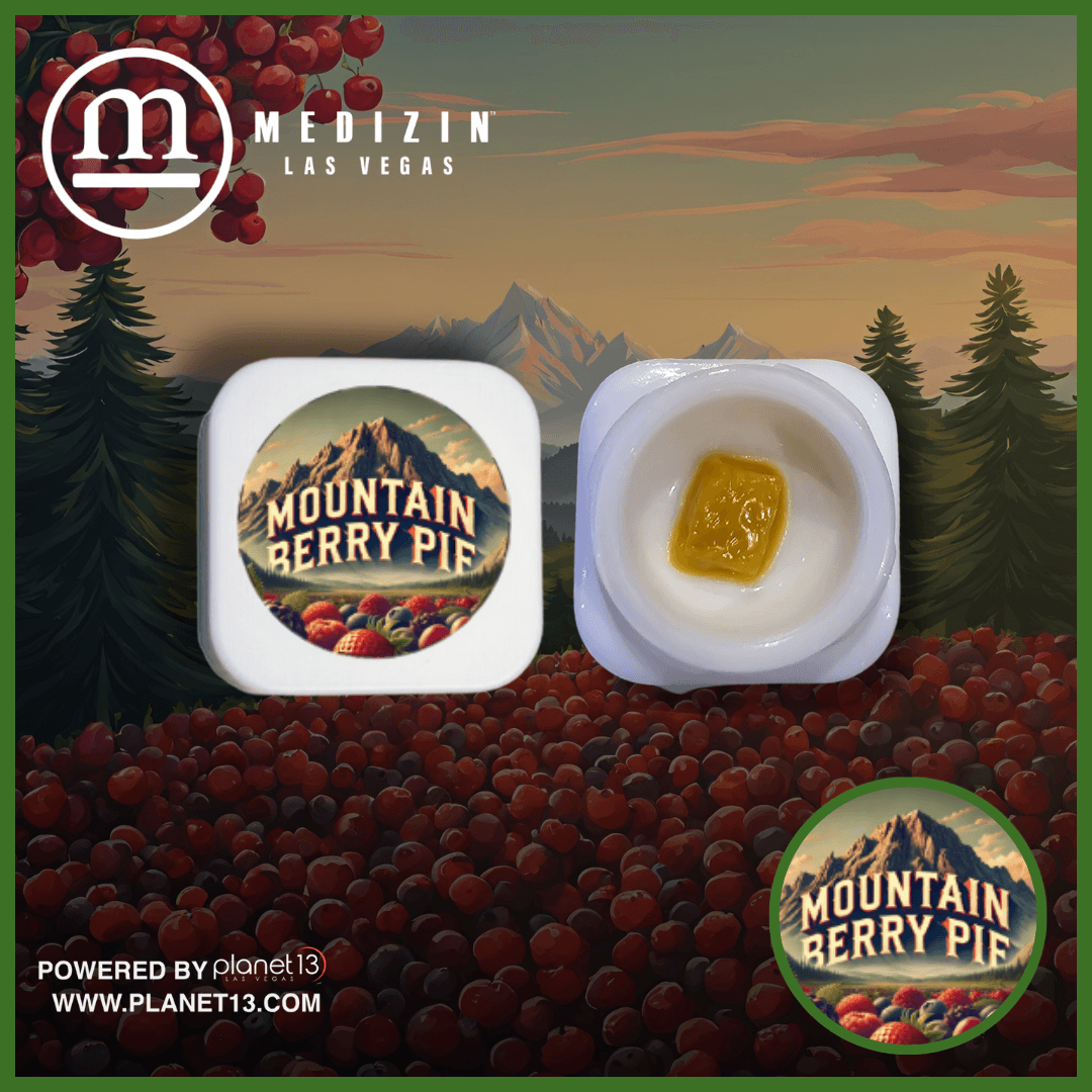 Medizin Mountain Berry Pie 1g Live Resin Badder