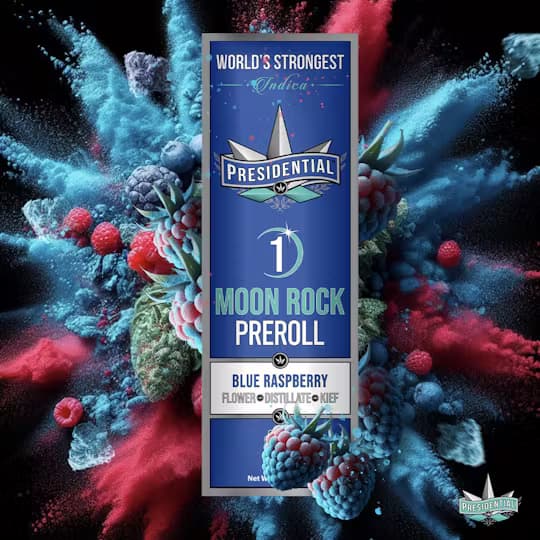 Presidential - Infused Preroll - Blue Raspberry (I)