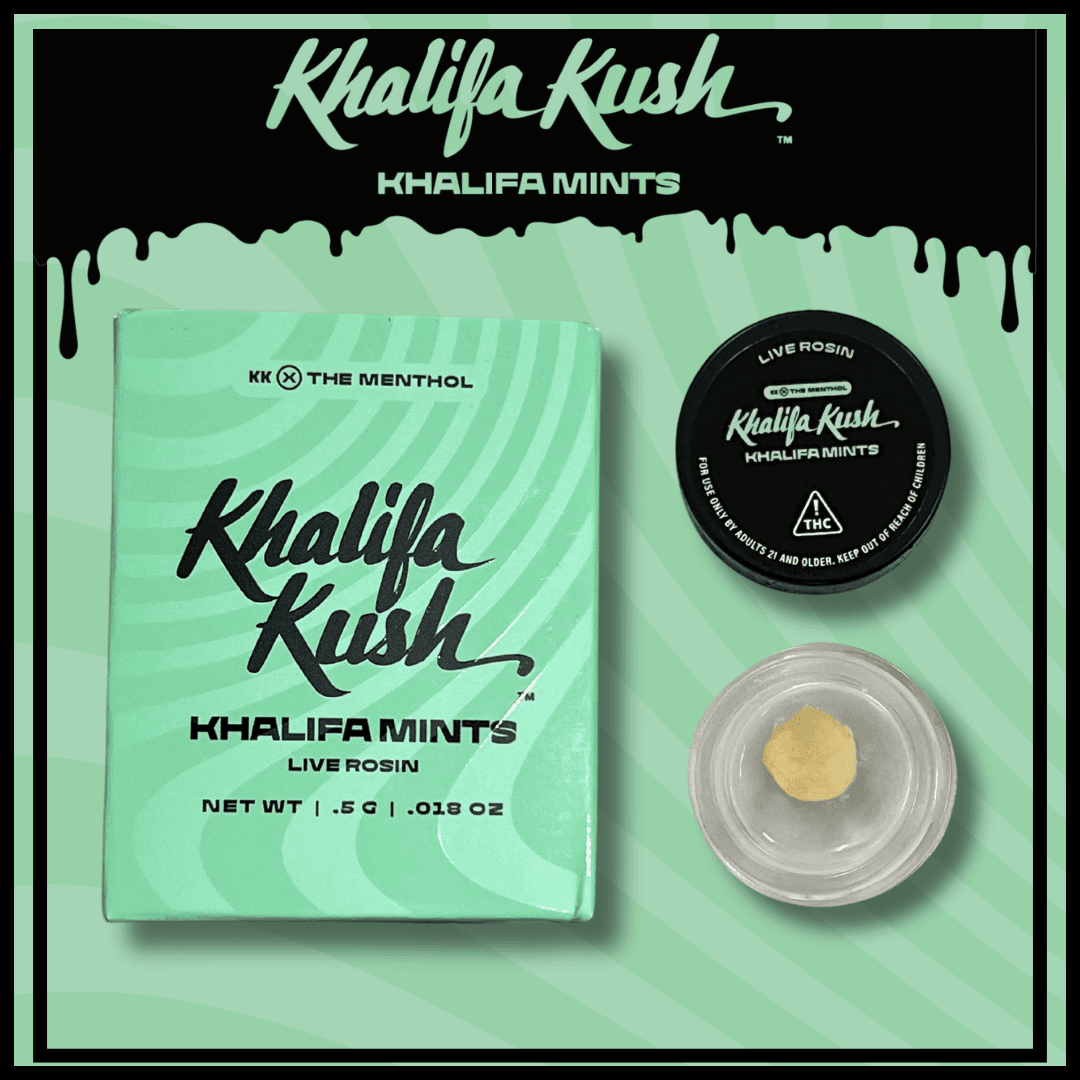 Khalifa Kush Khalifa Mints .5g Live Rosin