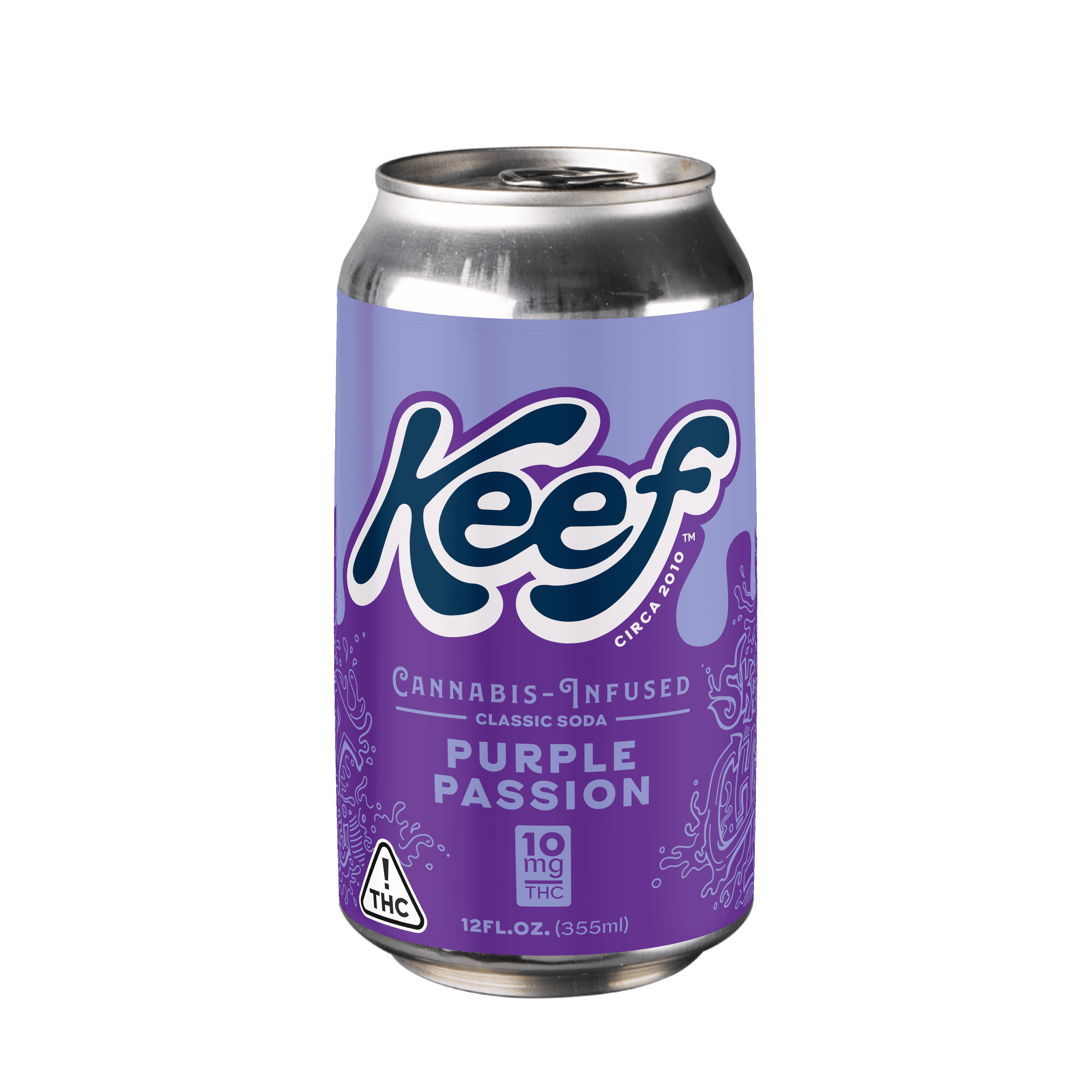 Keef Purple Passion (H) Classic Soda 10mg 12oz