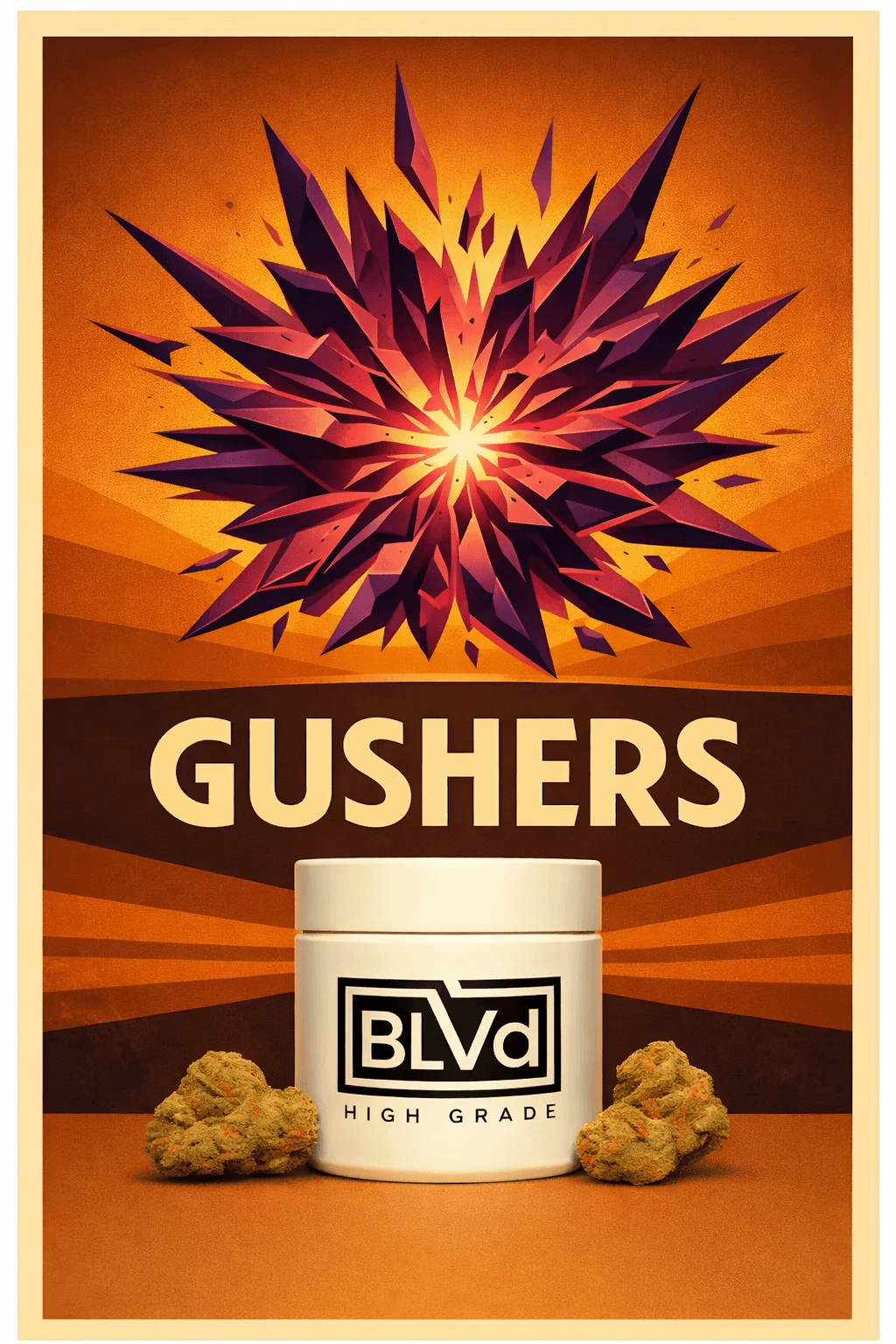 BLVD Naked City Gushers Flower 3.5g