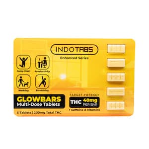 INDOTABS GLOWBARS Tablets 40mg 5pk