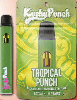 Kushy Punch - Disposable Distillate - Tropical Punch (S) (1.5g)