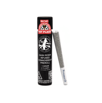 The Grower Circle Super Peach Ringz Hash Rosin IPR